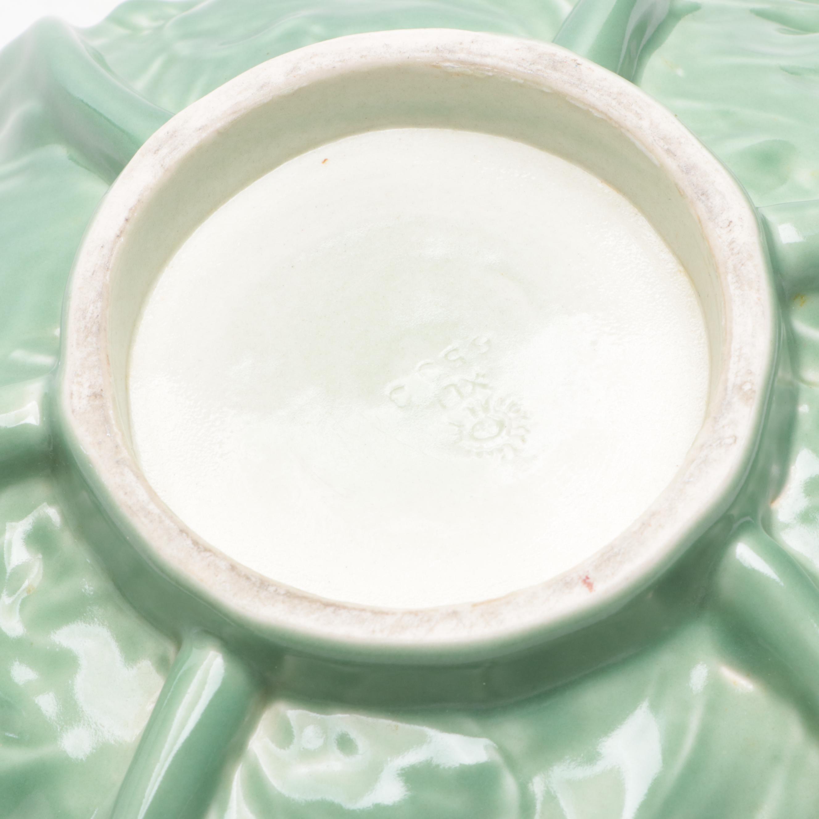 Rookwood Pottery Ceramic Serving Bowls, Spoon Rests and Ashtrays