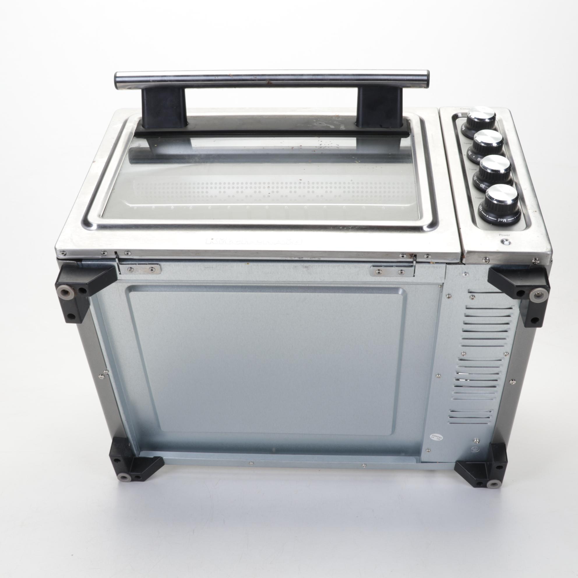 KitchenAid Compact Convection Oven with Arthur Court Butterfly Dish