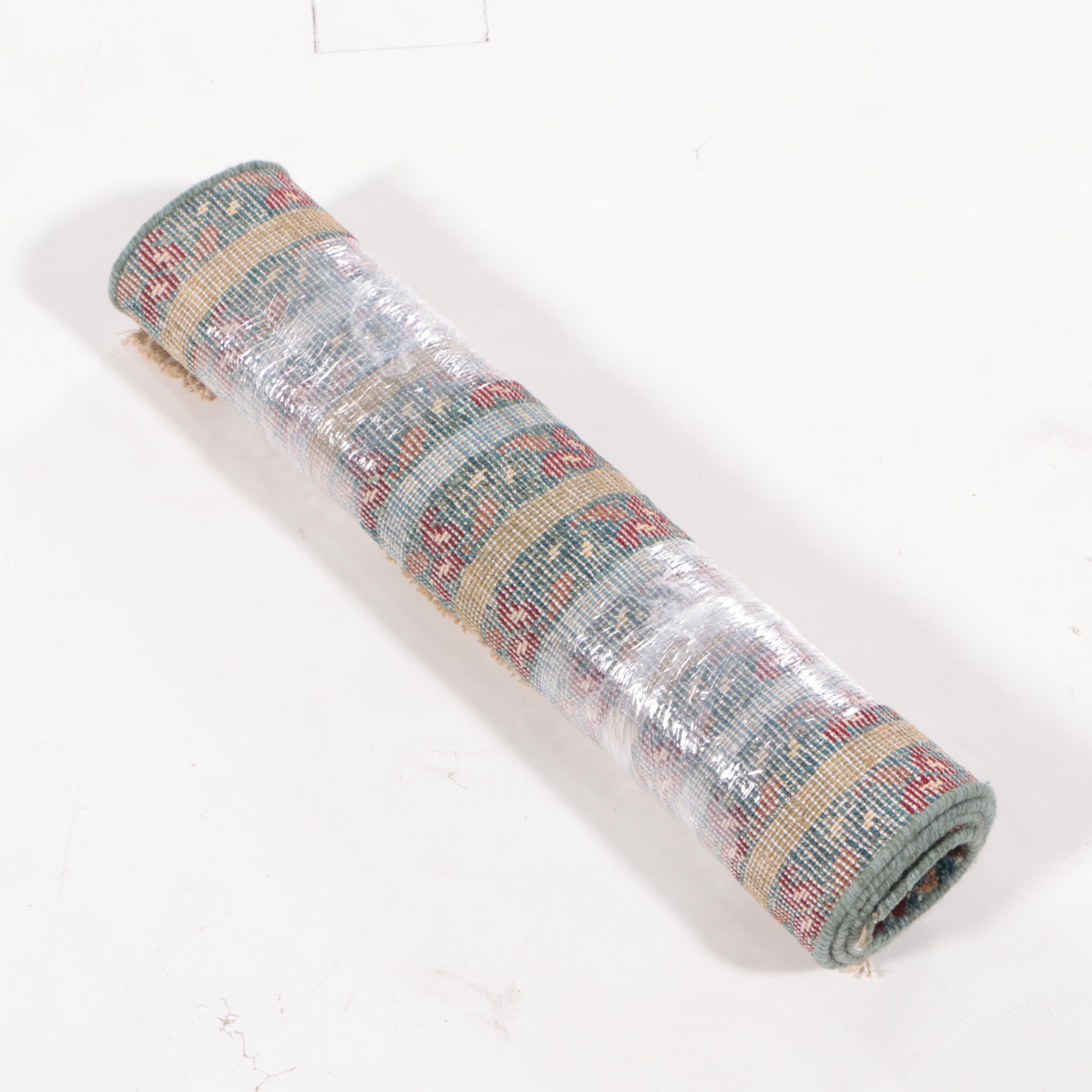 1'9 x 3'2 Hand-Knotted Indo-Caucasian Kazak Accent Rug