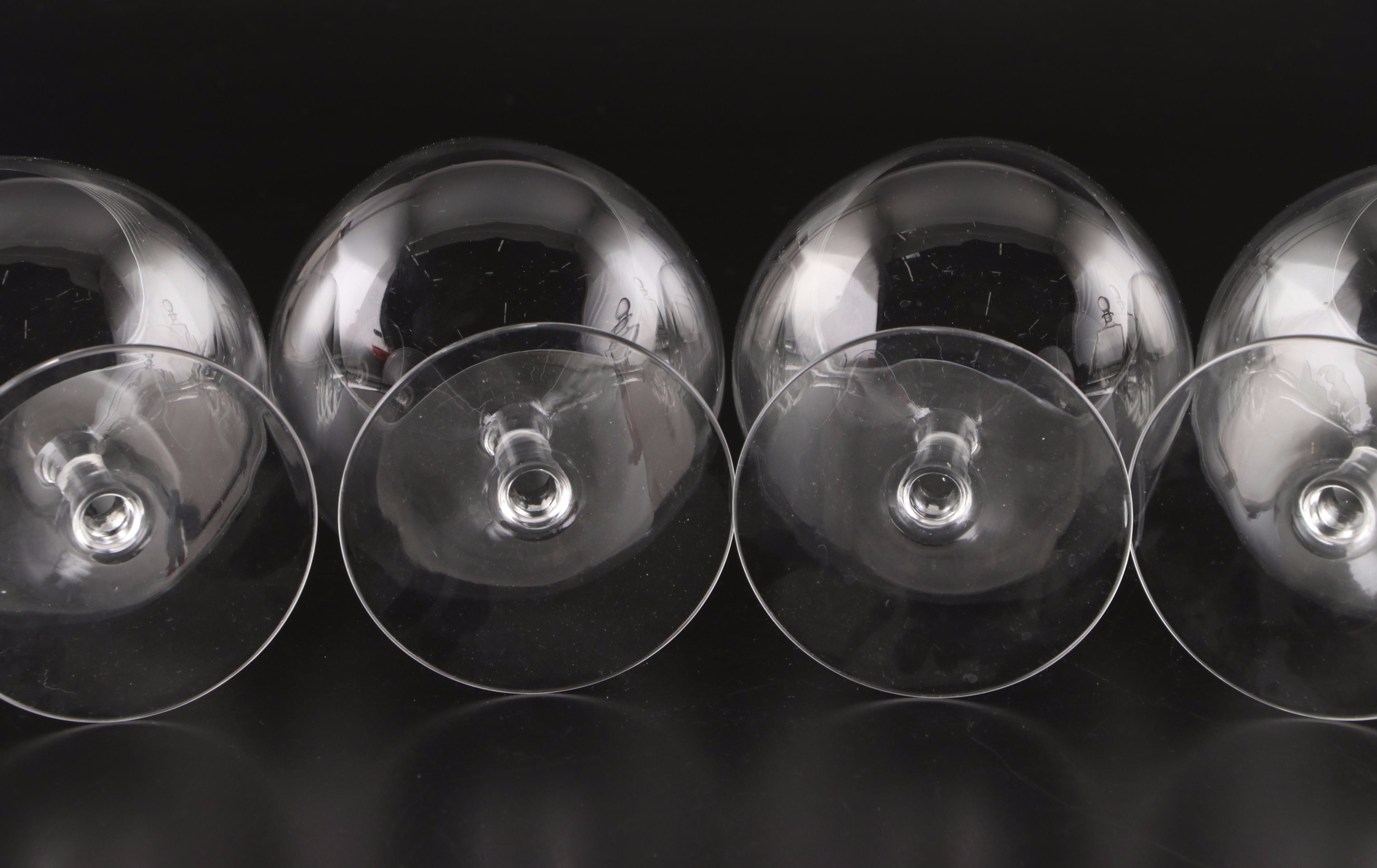 Tiffany & Co. Crystal Decanter with Glass Brandy Snifters