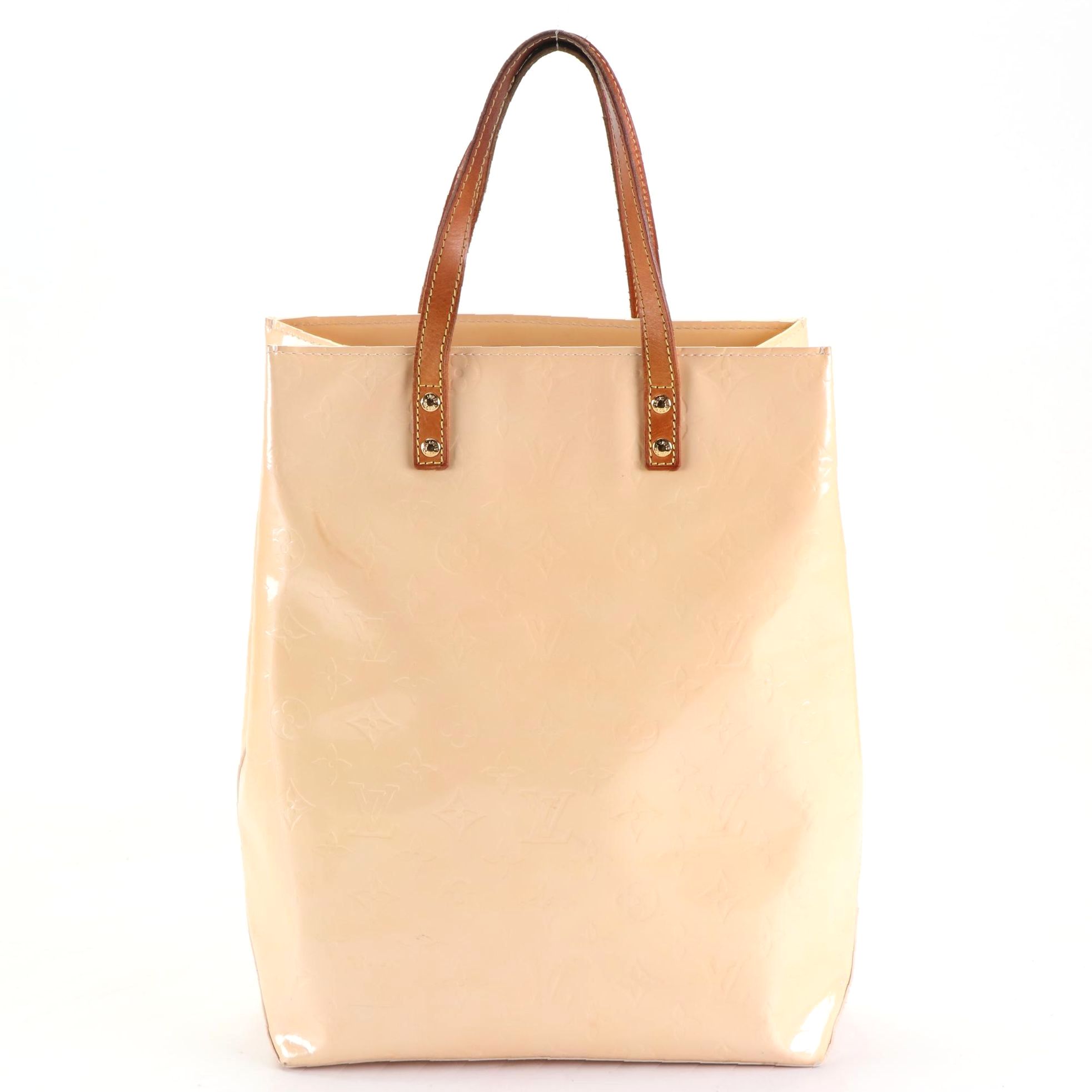 Louis Vuitton Reade MM Bag in Monogram Vernis