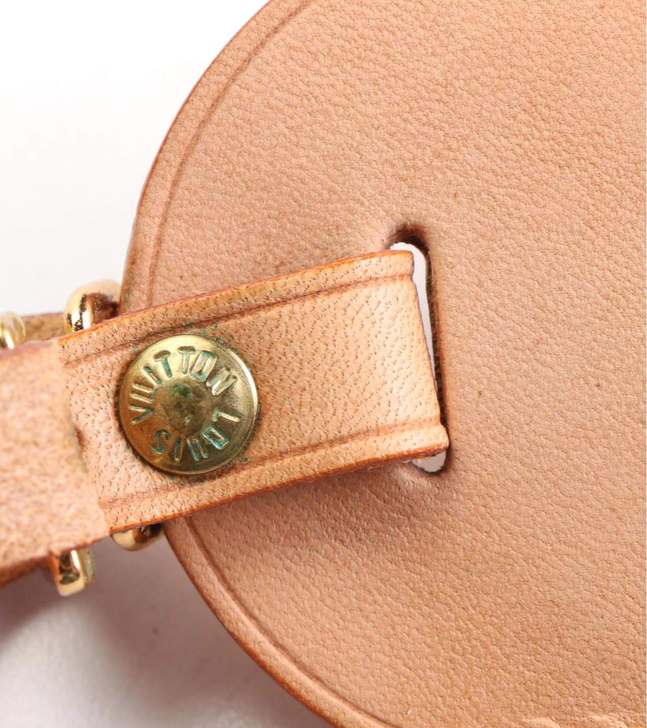 Louis Vuitton Luggage Tag in Vachetta Leather