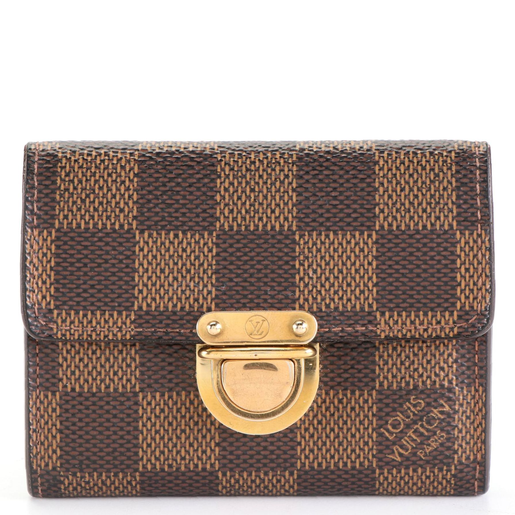 Louis Vuitton Koala Coin Purse in Damier Ebene Canvas