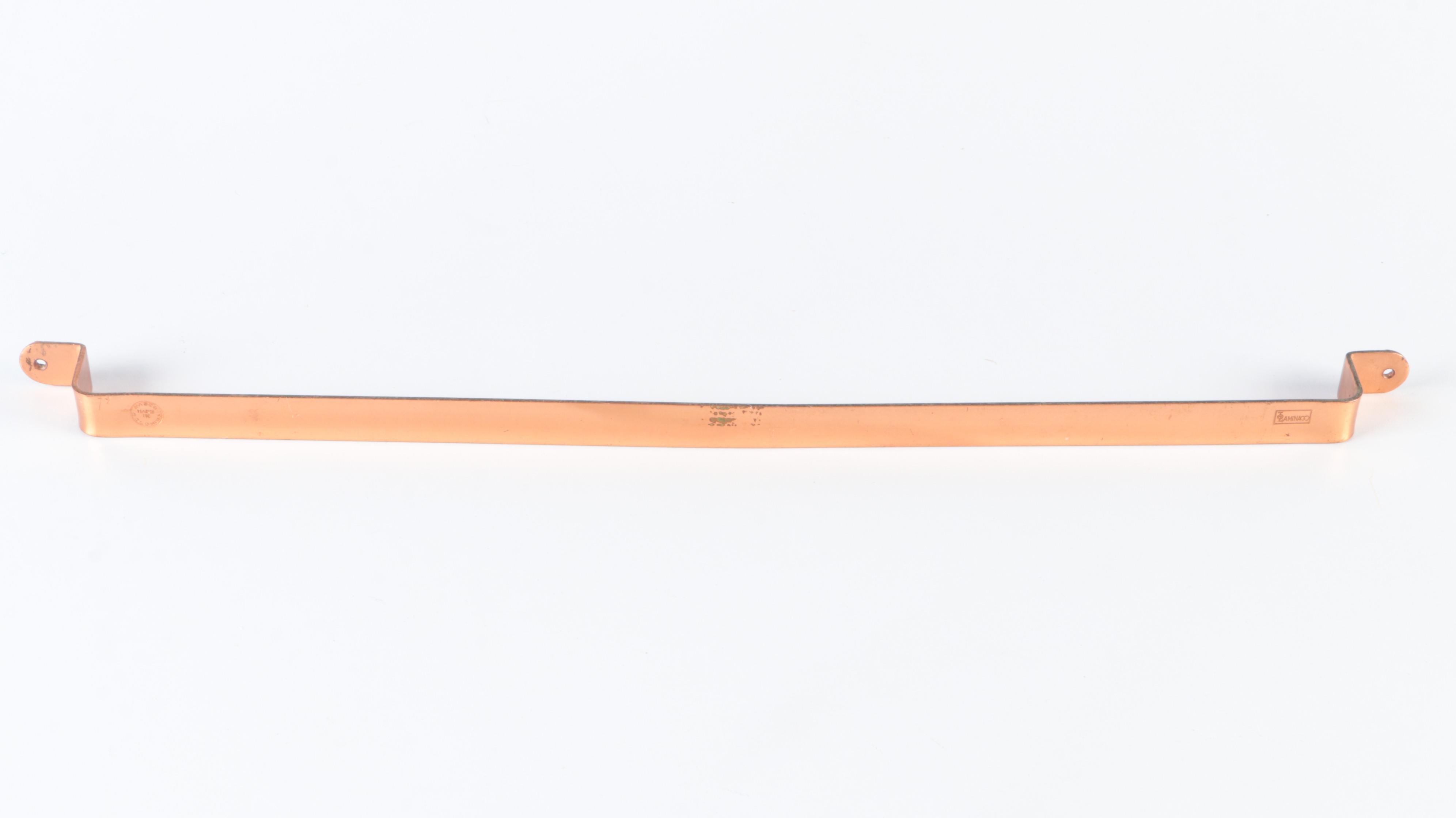 Laminaco Copper Six Piece Utensil Set with Rack