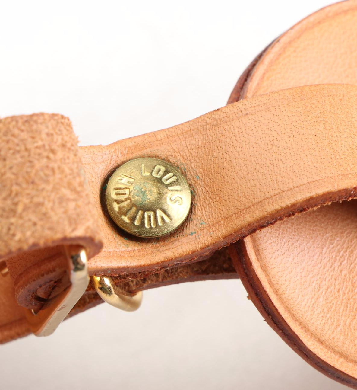 Louis Vuitton Luggage Tag in Vachetta Leather