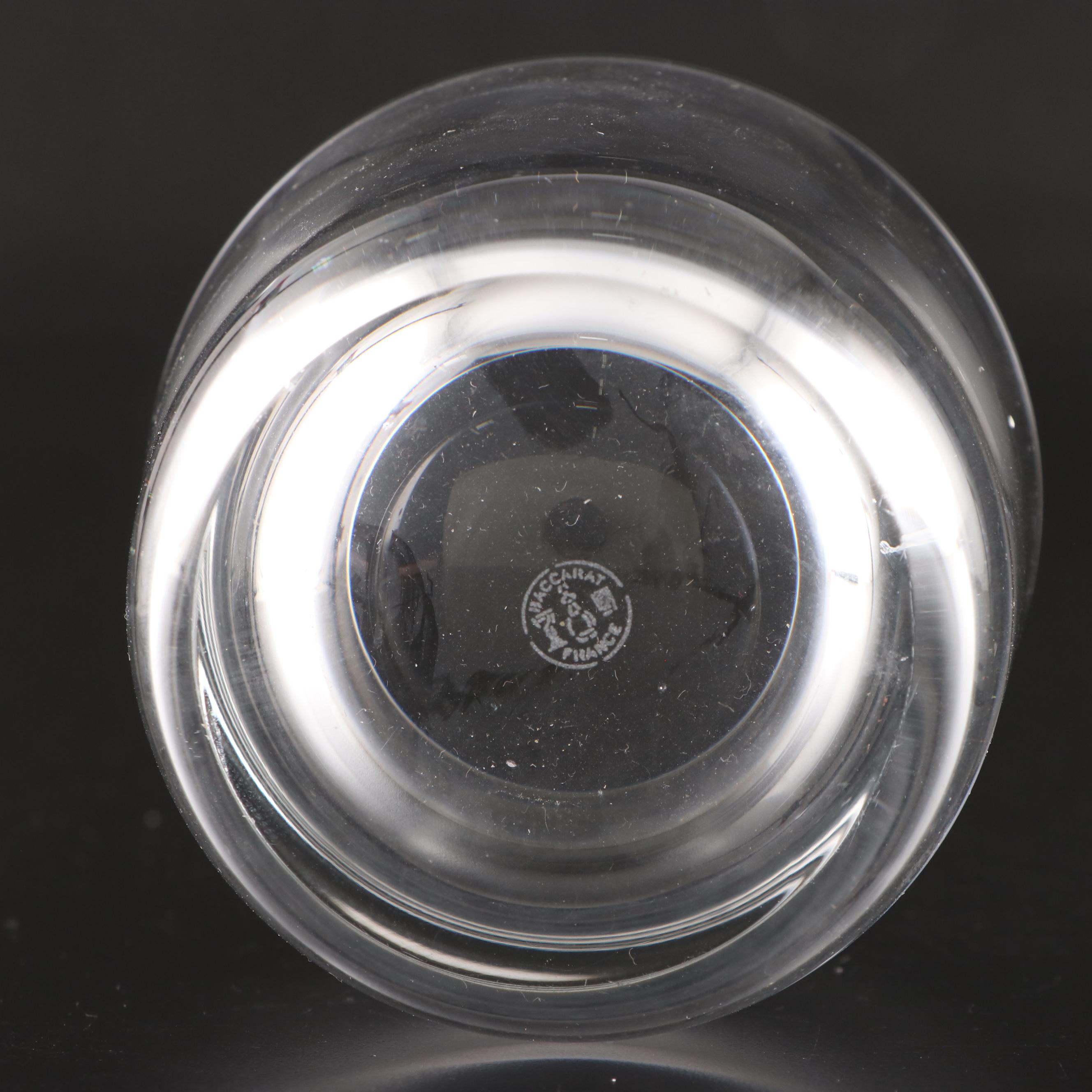 Baccarat Crystal Decanter and Bowls