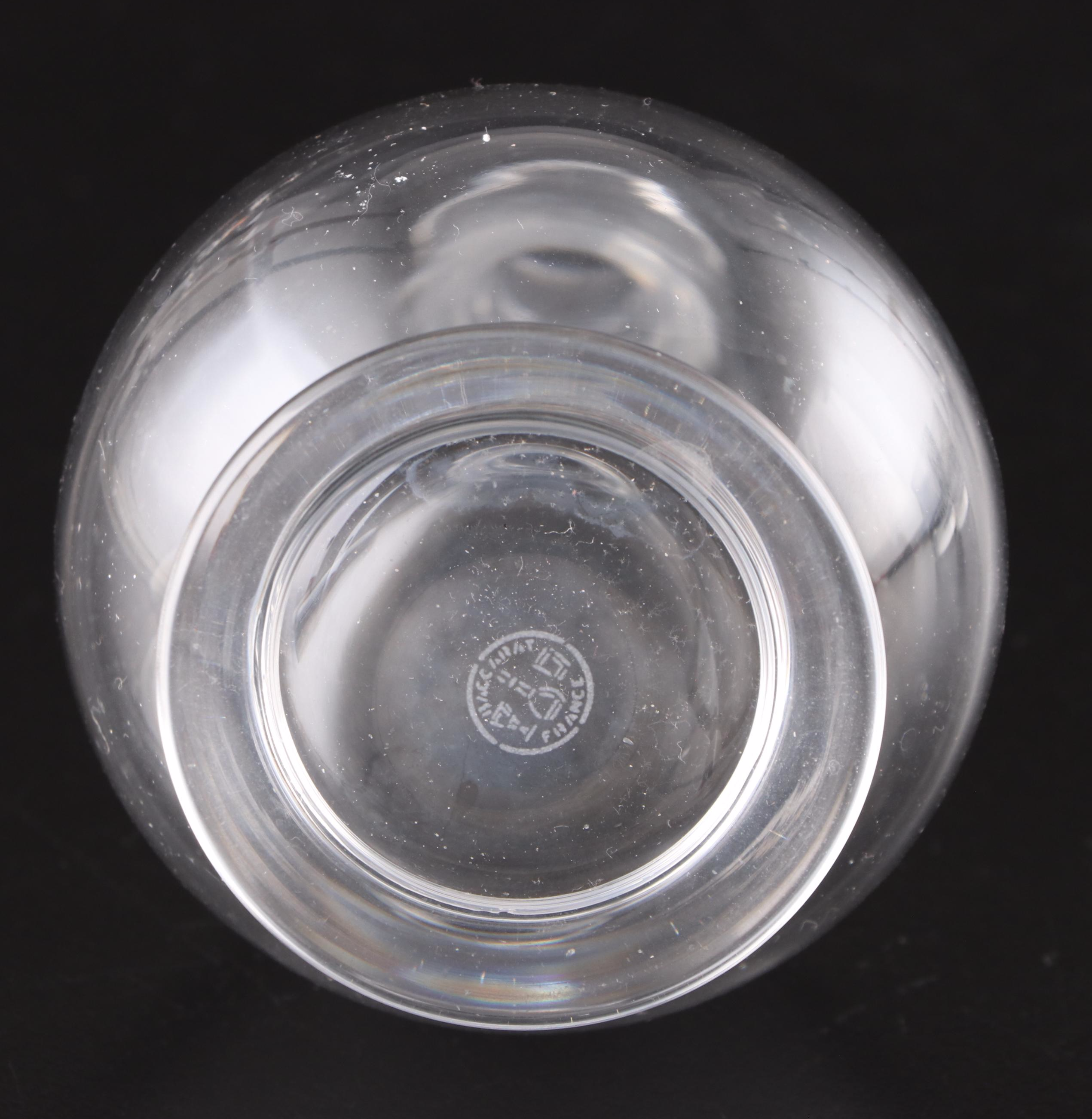 Baccarat Crystal Decanter and Bowls