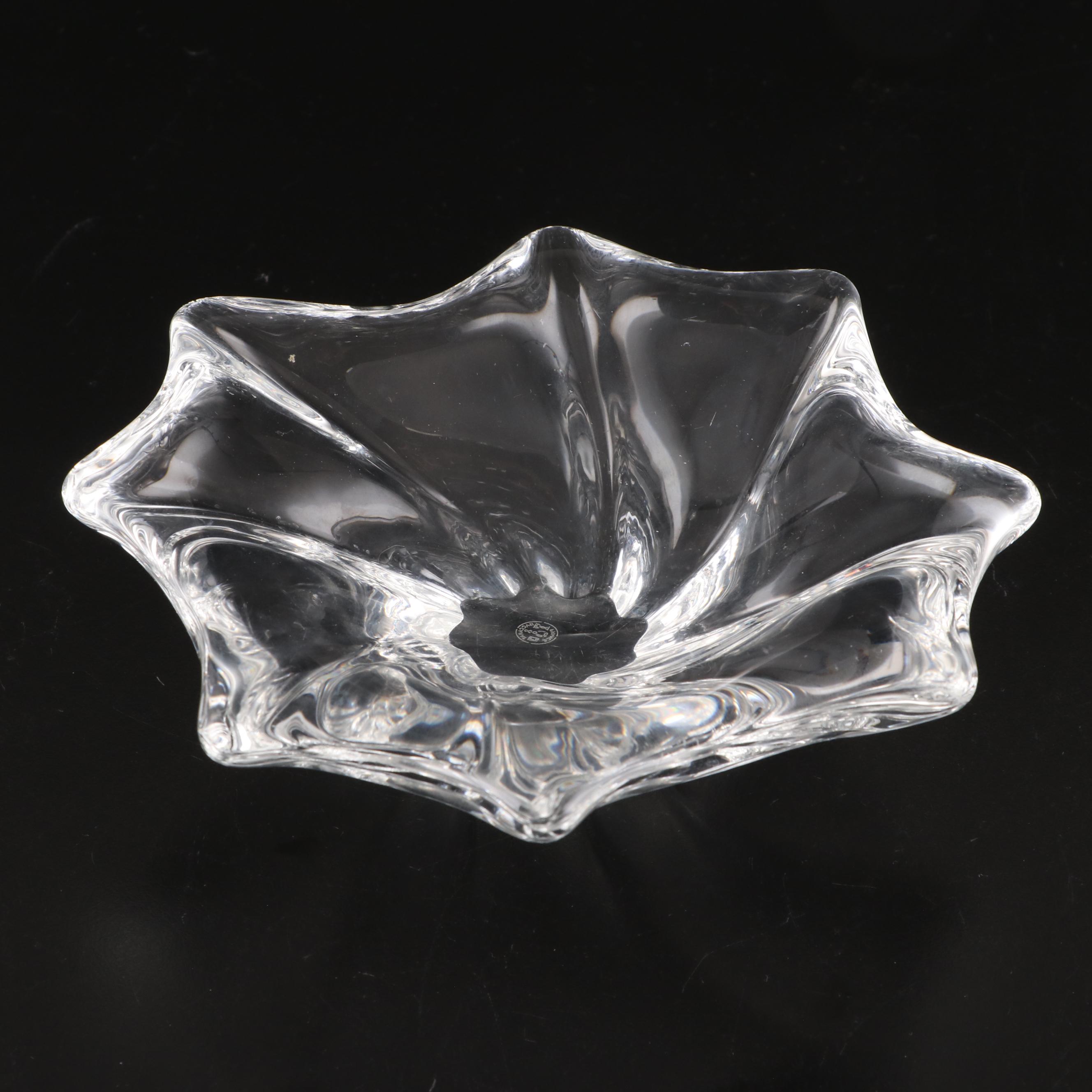 Baccarat Crystal Decanter and Bowls