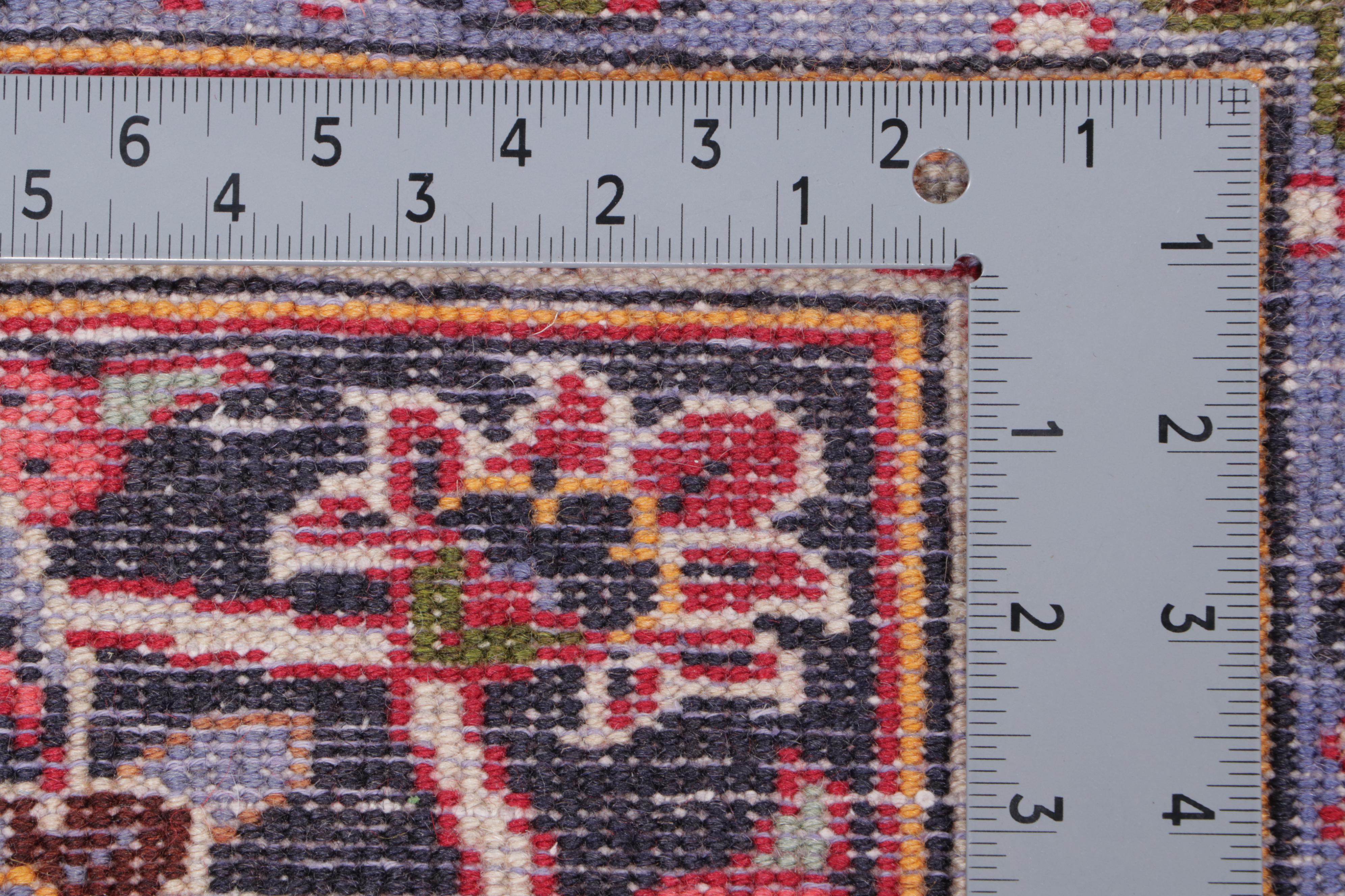 8'3 x 11'3 Hand-Knotted Persian Kashan Area Rug