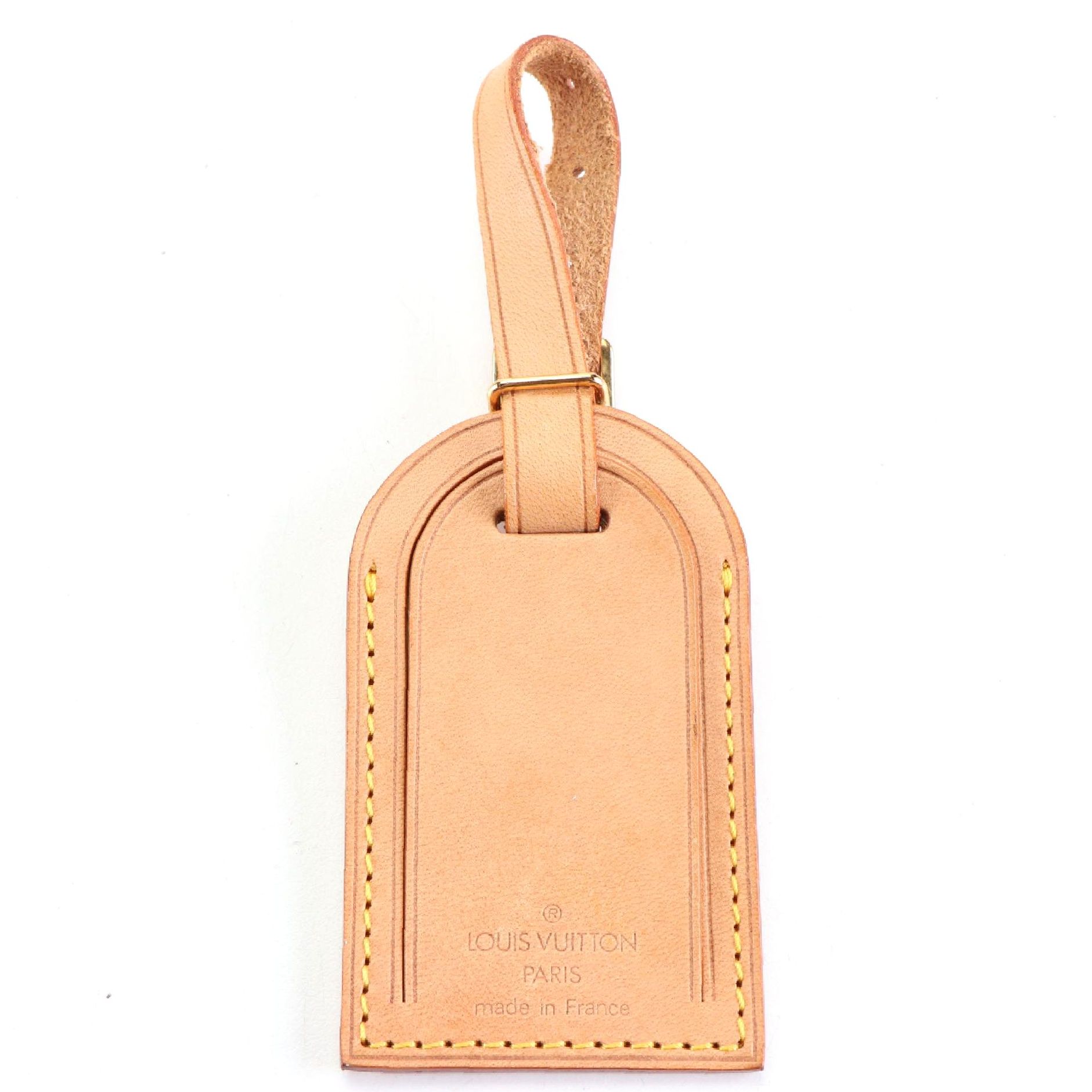 Louis Vuitton Luggage Tag in Vachetta Leather