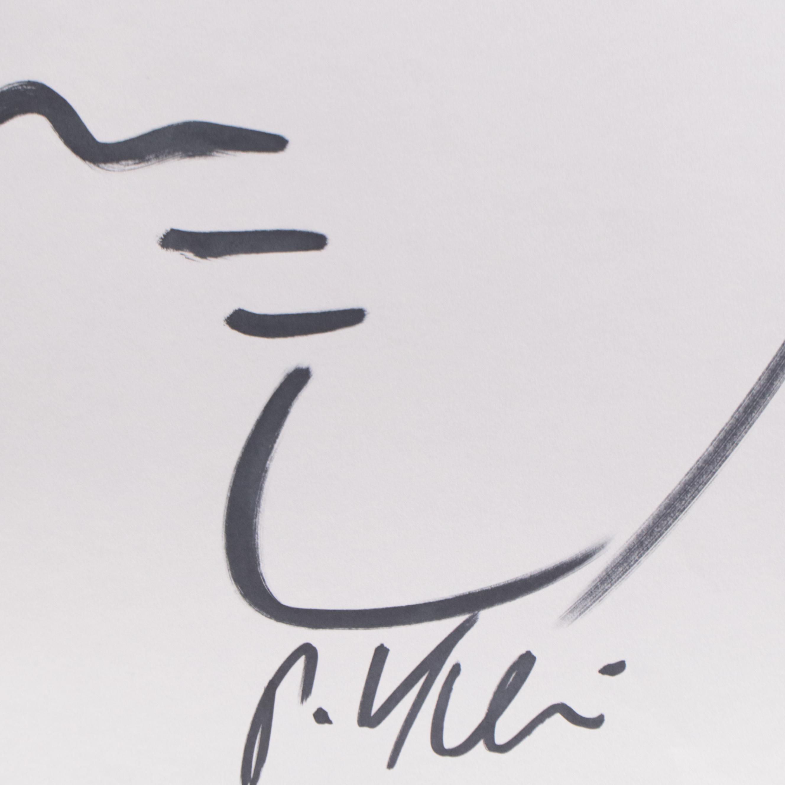 Peter Keil Abstract Ink Portraits