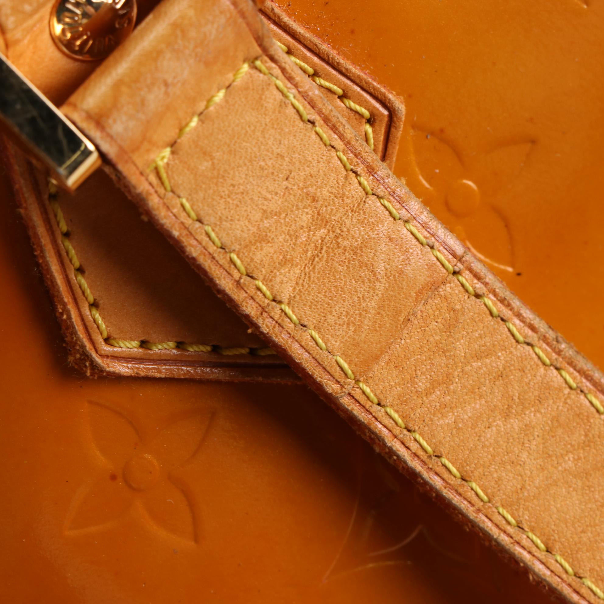 Louis Vuitton Houston Tote in Monogram Vernis and Vachetta Leather