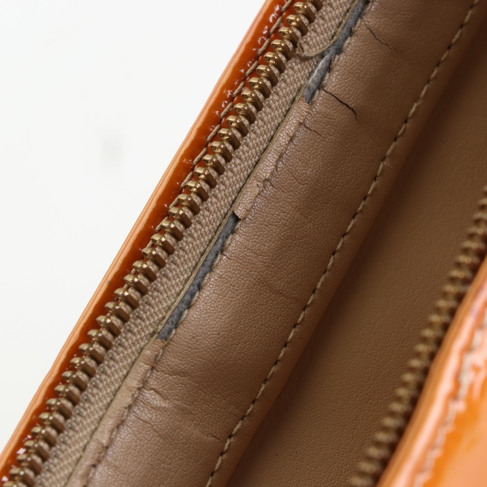 Louis Vuitton Houston Tote in Monogram Vernis and Vachetta Leather