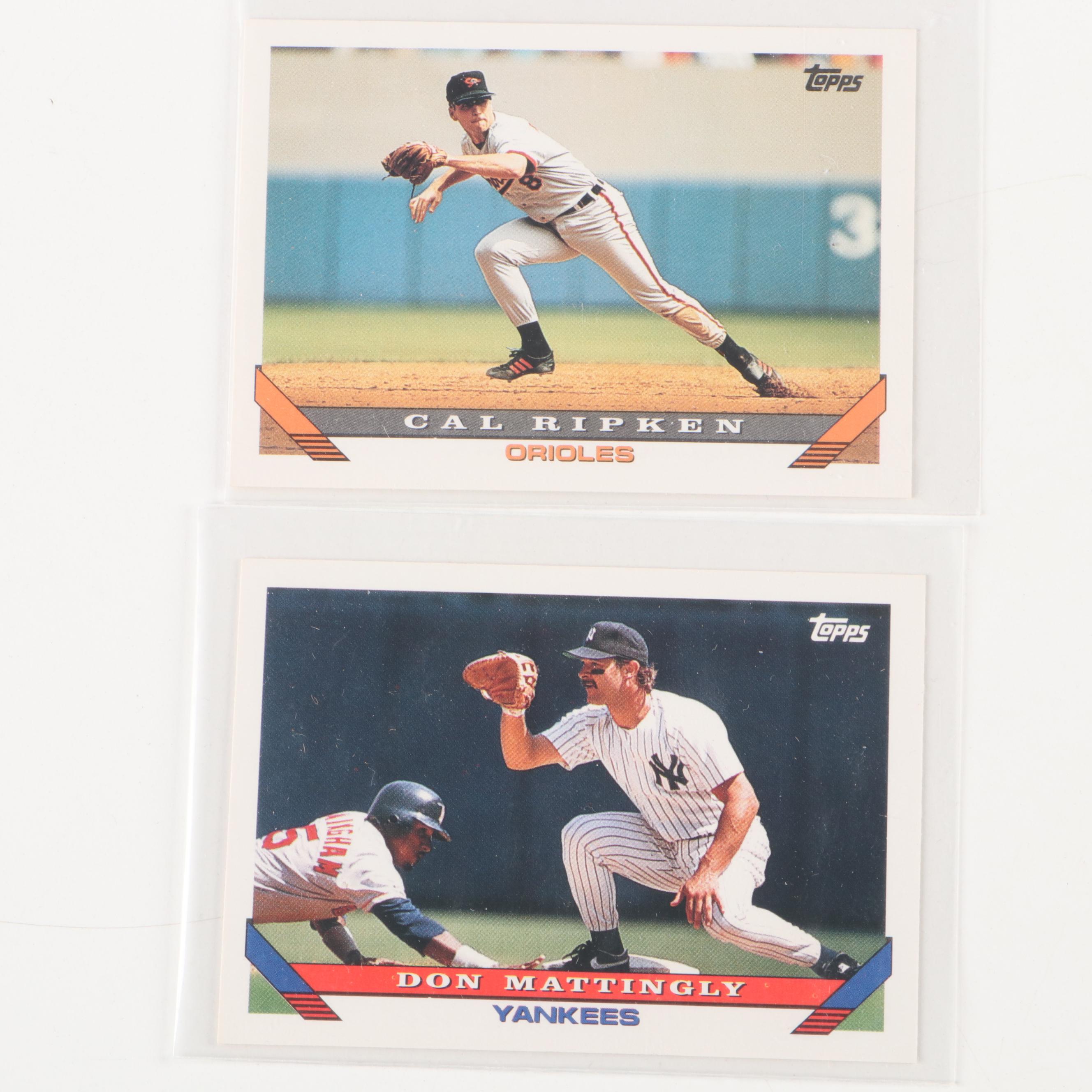 Upper Deck with More Baseball Cards, Ken Griffey Jr, Mickey Mantle, and More