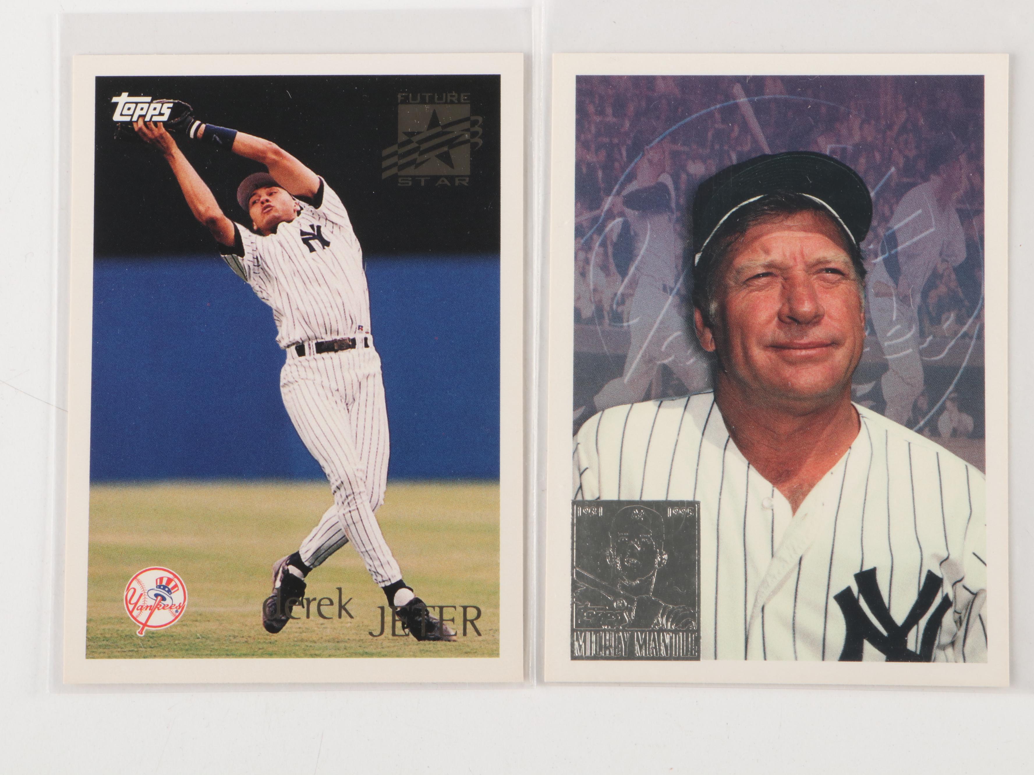 Upper Deck with More Baseball Cards, Ken Griffey Jr, Mickey Mantle, and More