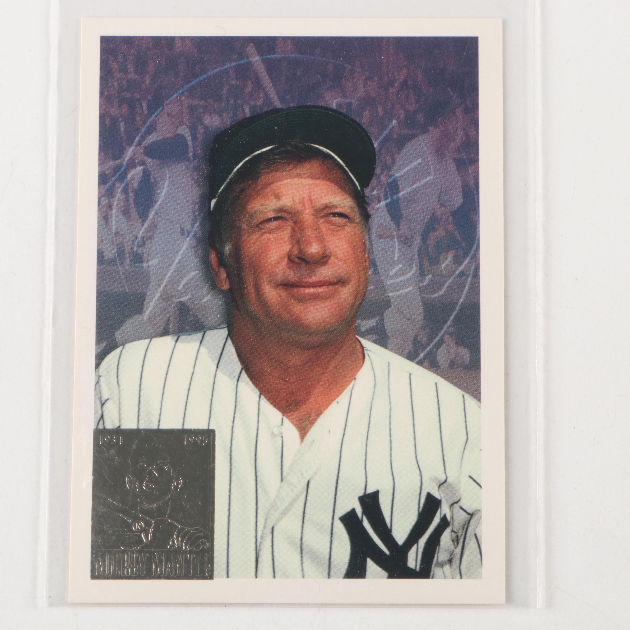 Upper Deck with More Baseball Cards, Ken Griffey Jr, Mickey Mantle, and More