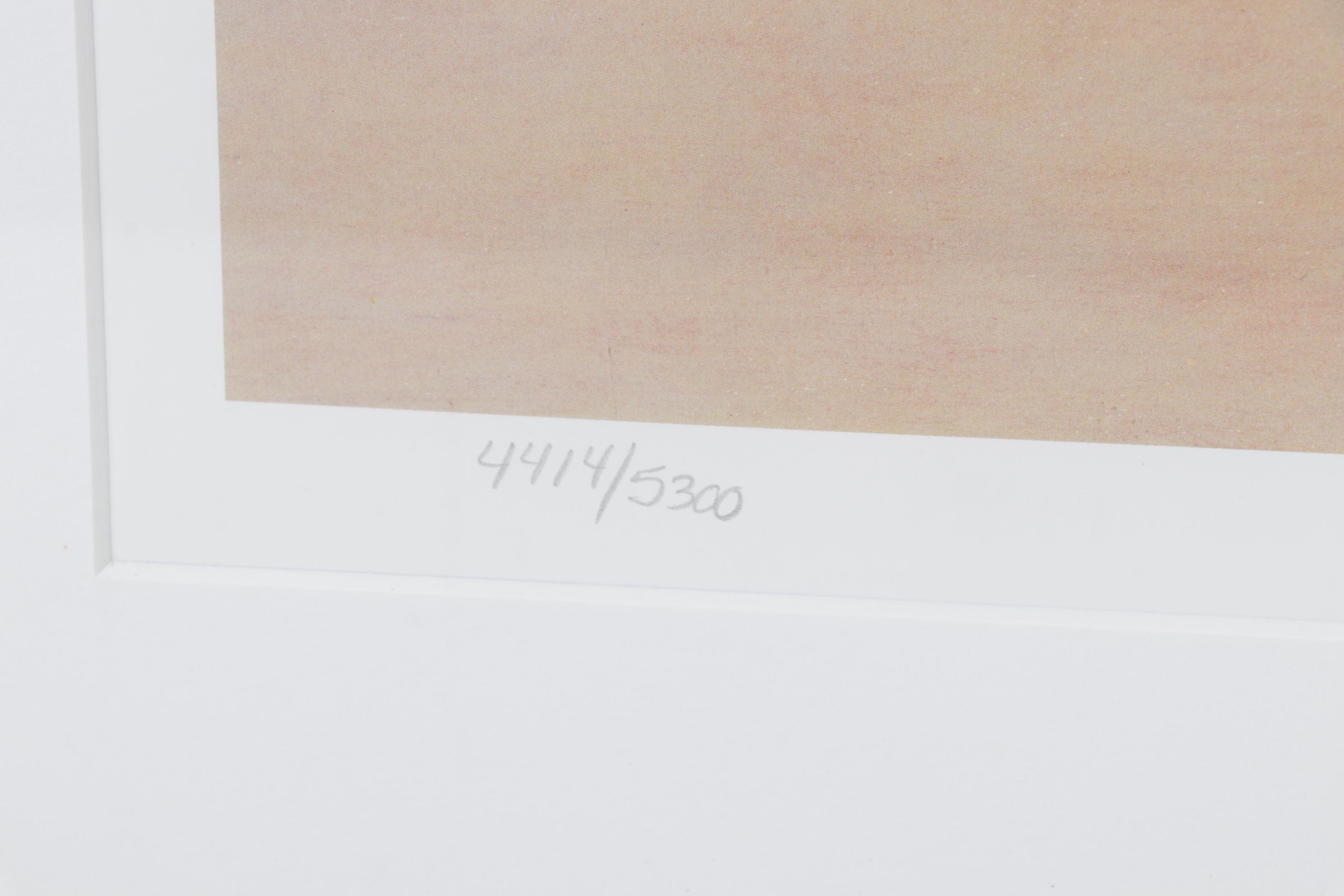 Jim Morgan Offset Lithograph of Canadian Geese, 21st Century