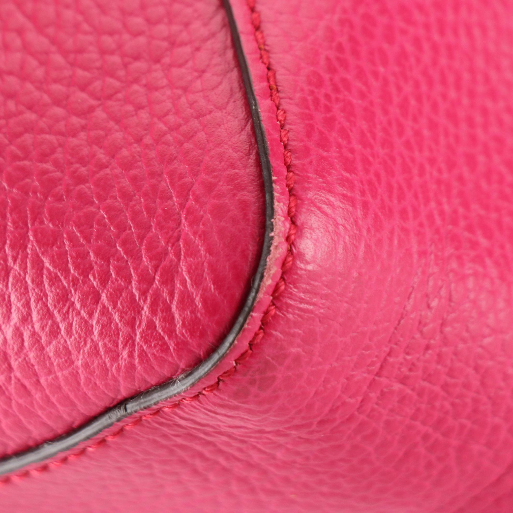 Gucci Grained Leather Tote