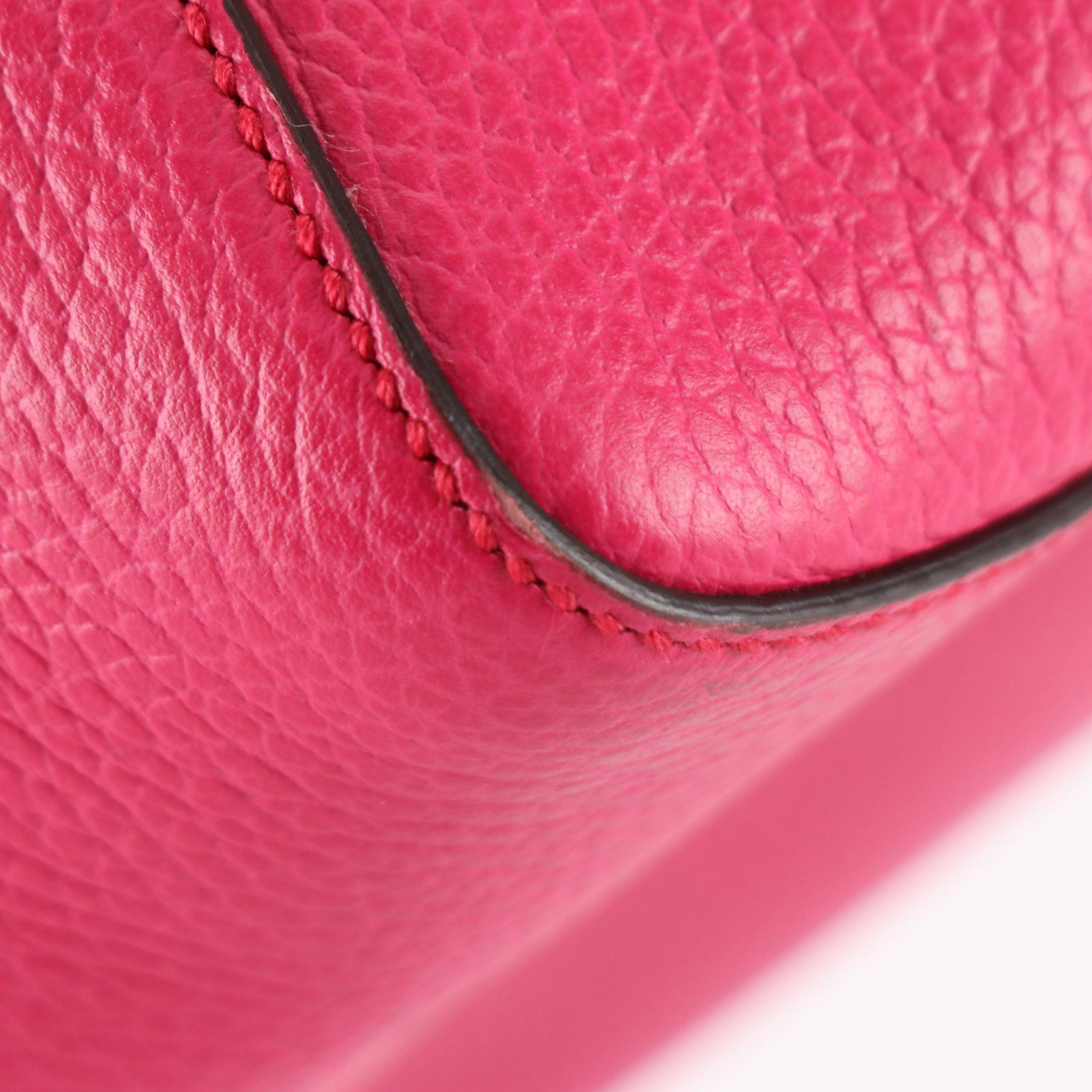 Gucci Grained Leather Tote