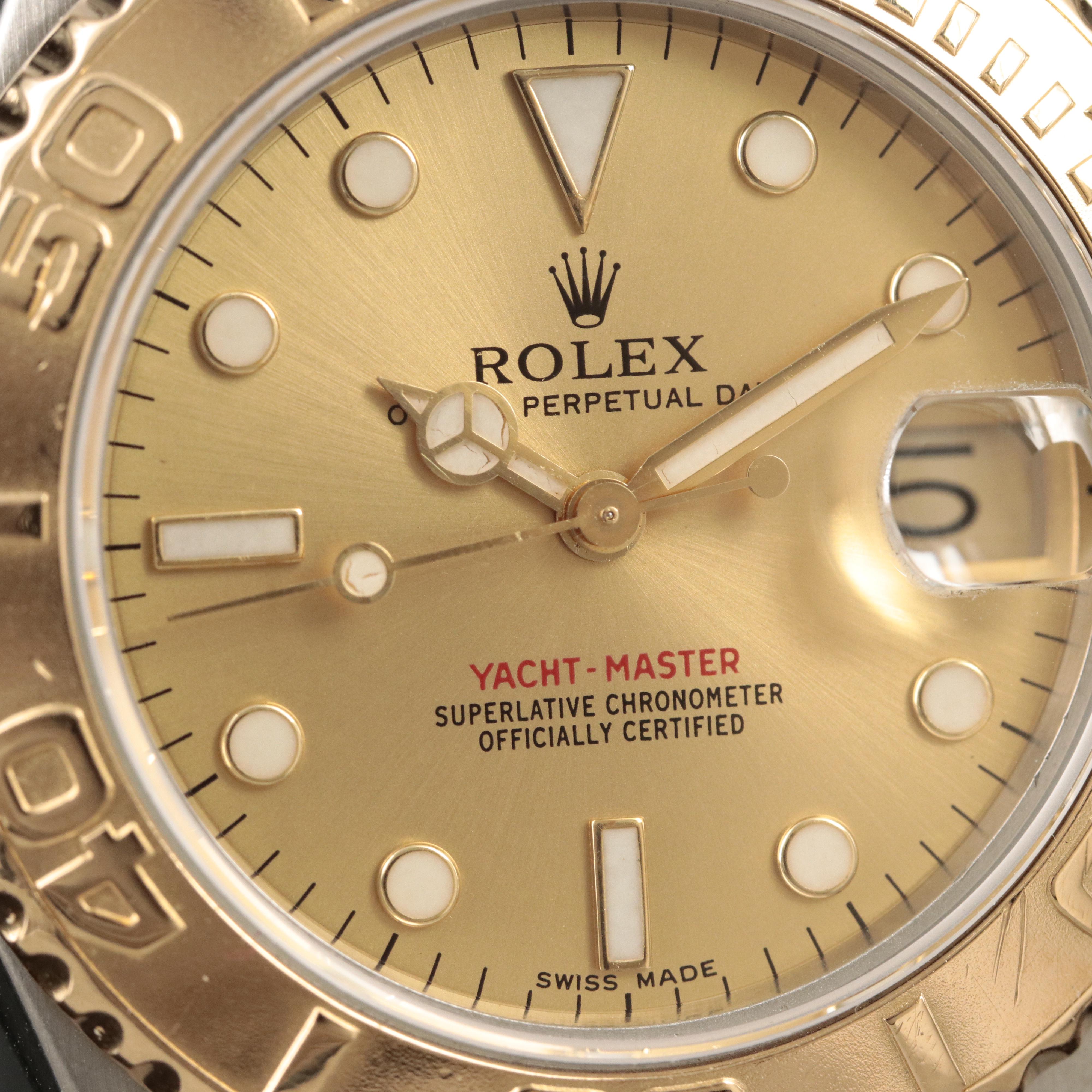 Rolex Yacht-Master 18K and Steel MidSize Automatic Watch