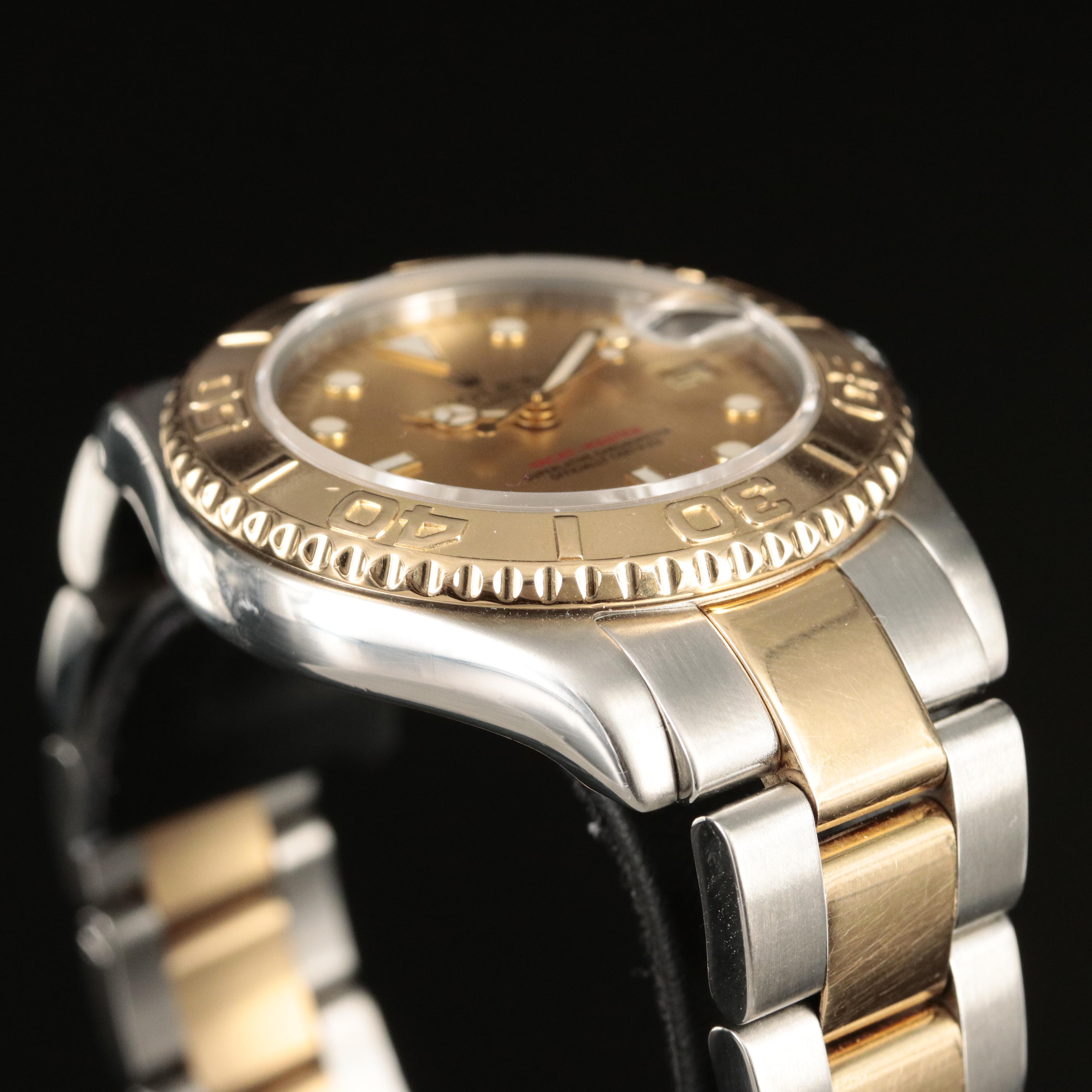 Rolex Yacht-Master 18K and Steel MidSize Automatic Watch