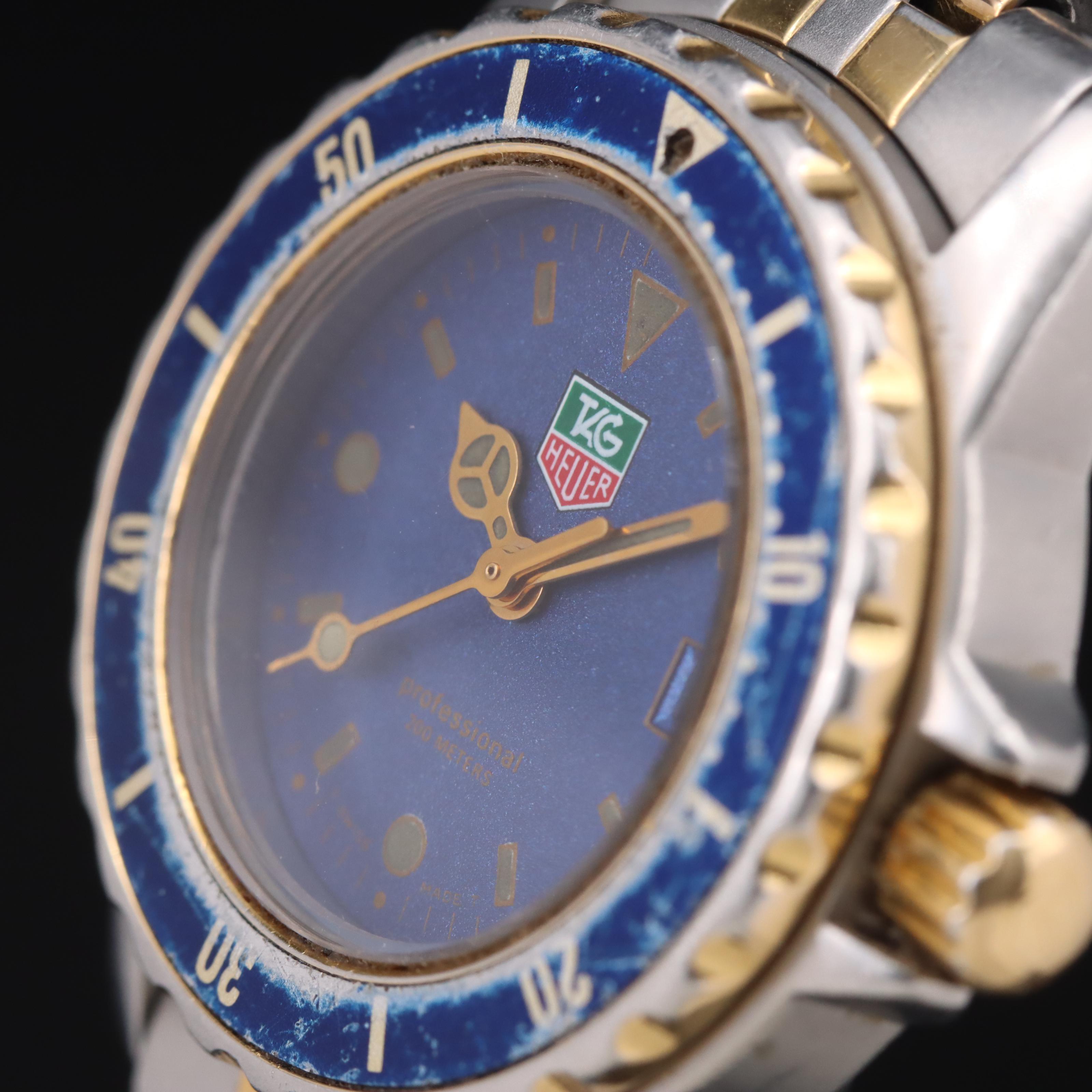 TAG Heuer Professional 1500 Series Blue Dial Watch