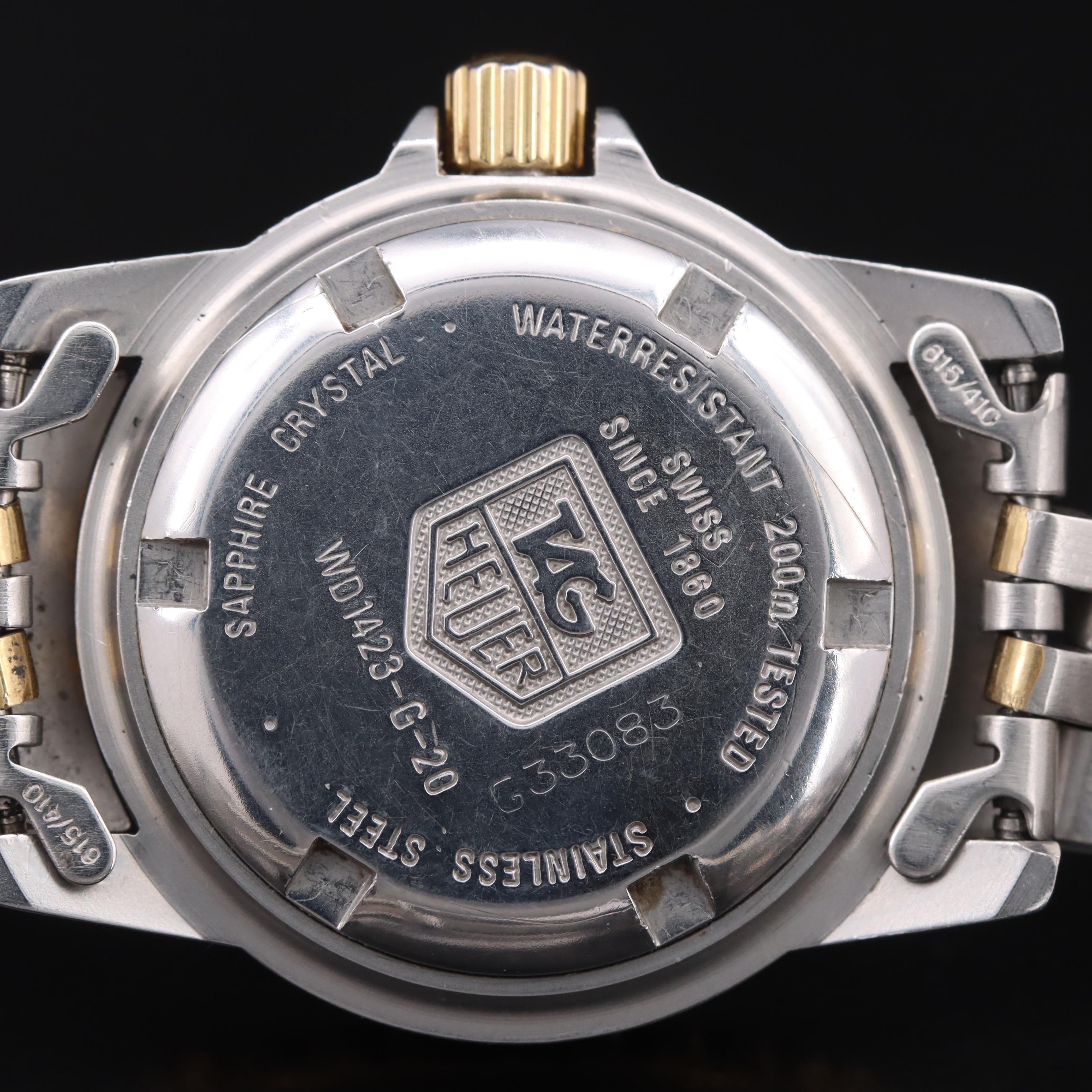 TAG Heuer Professional 1500 Series Blue Dial Watch