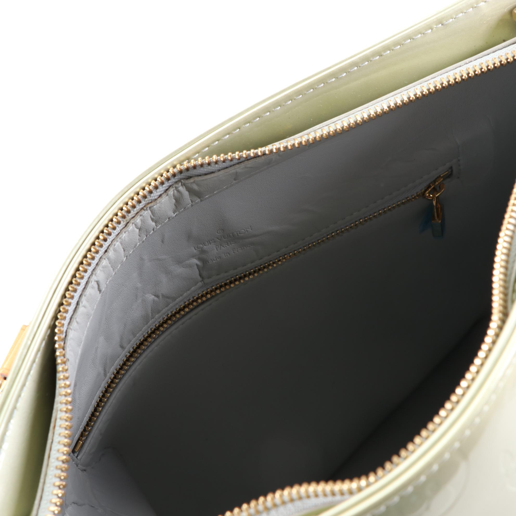 Louis Vuitton Houston Bag in Monogram Vernis and Vachetta Leather