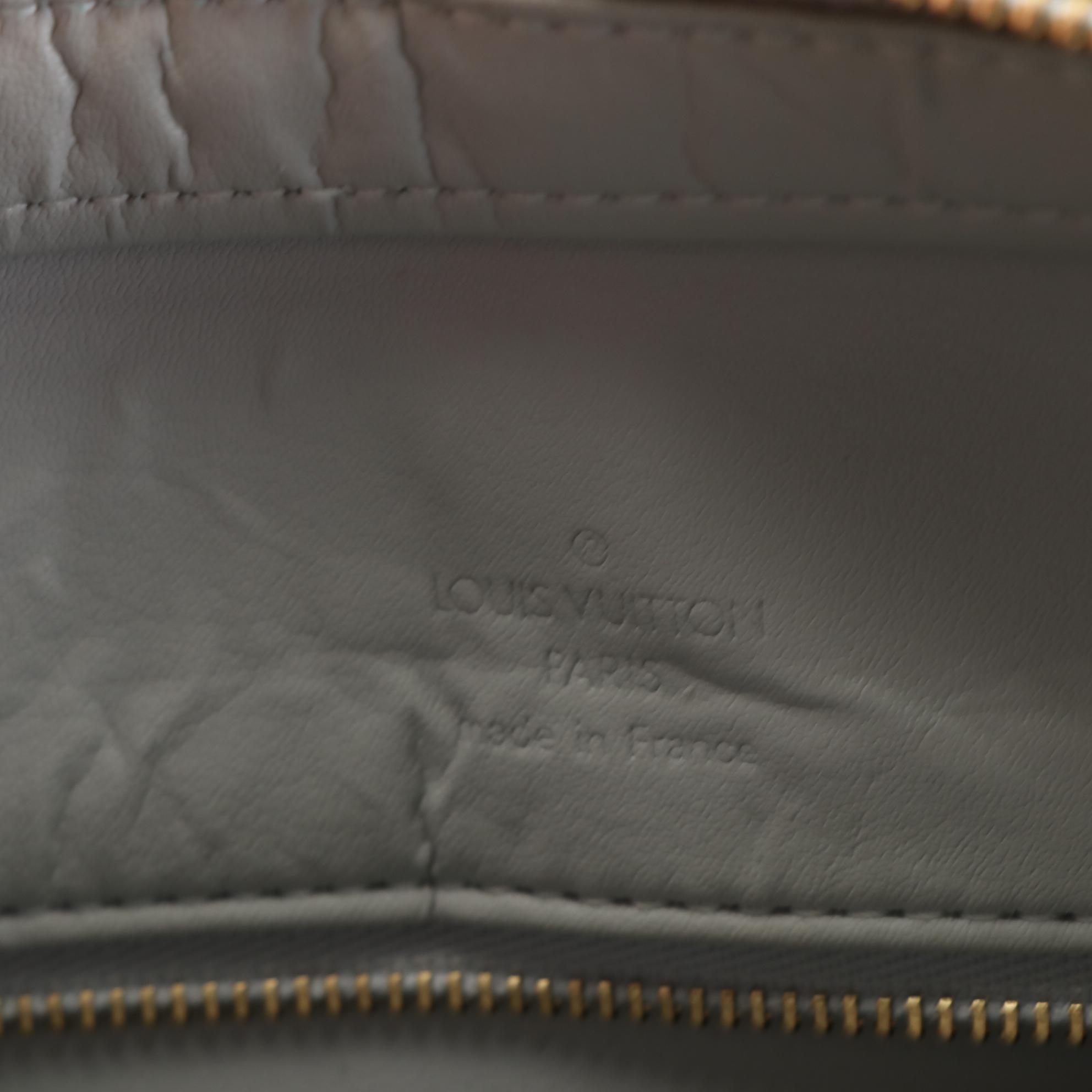 Louis Vuitton Houston Bag in Monogram Vernis and Vachetta Leather