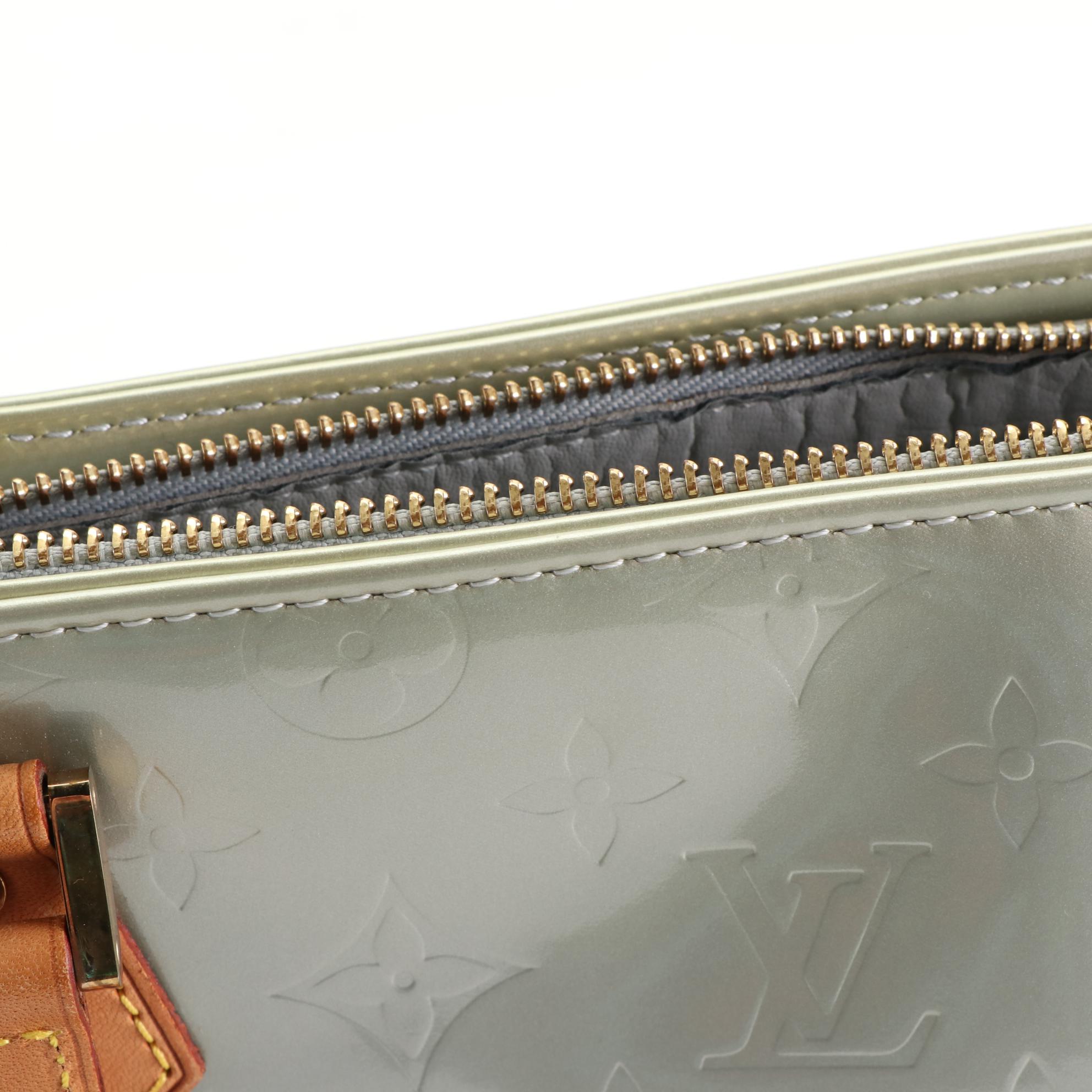 Louis Vuitton Houston Bag in Monogram Vernis and Vachetta Leather