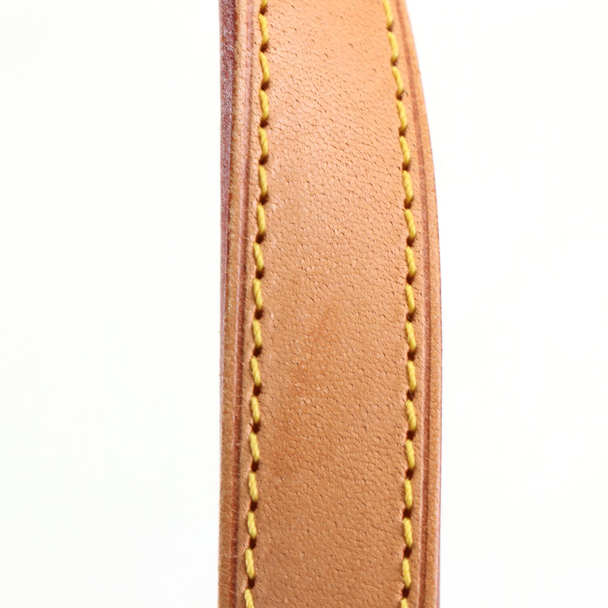 Louis Vuitton Houston Bag in Monogram Vernis and Vachetta Leather