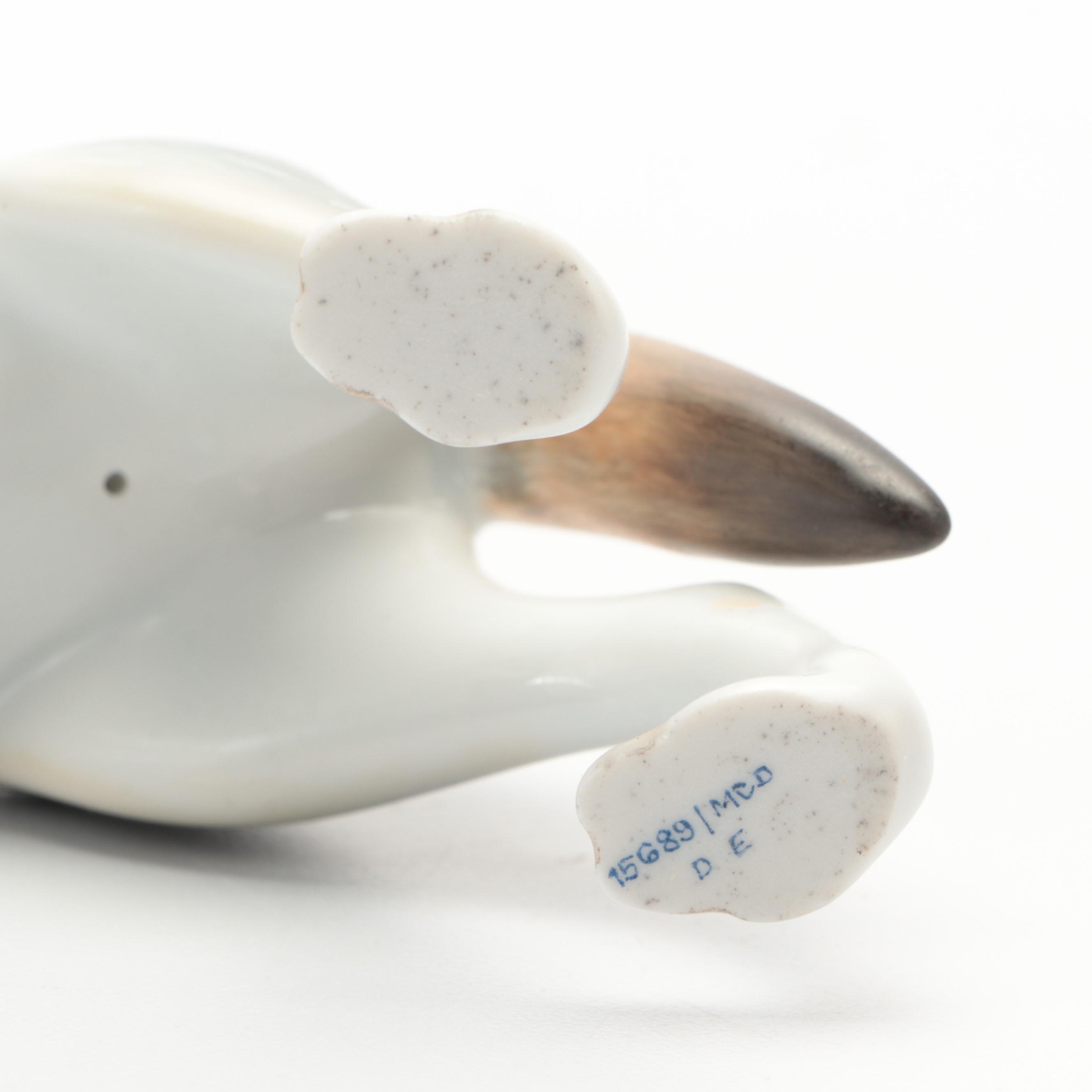 Herend First Edition Natural "Wolf" Porcelain Figurine