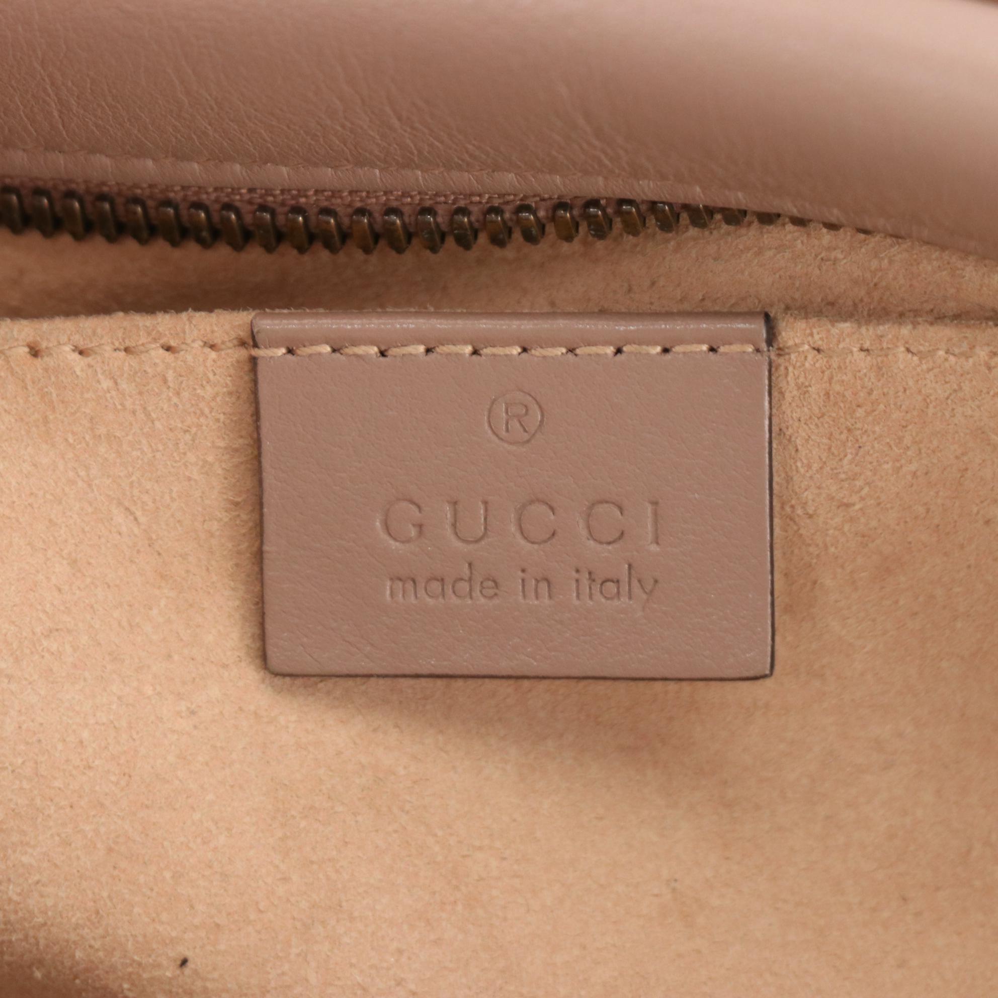 Gucci Marmont Matelassé Leather Shoulder Bag