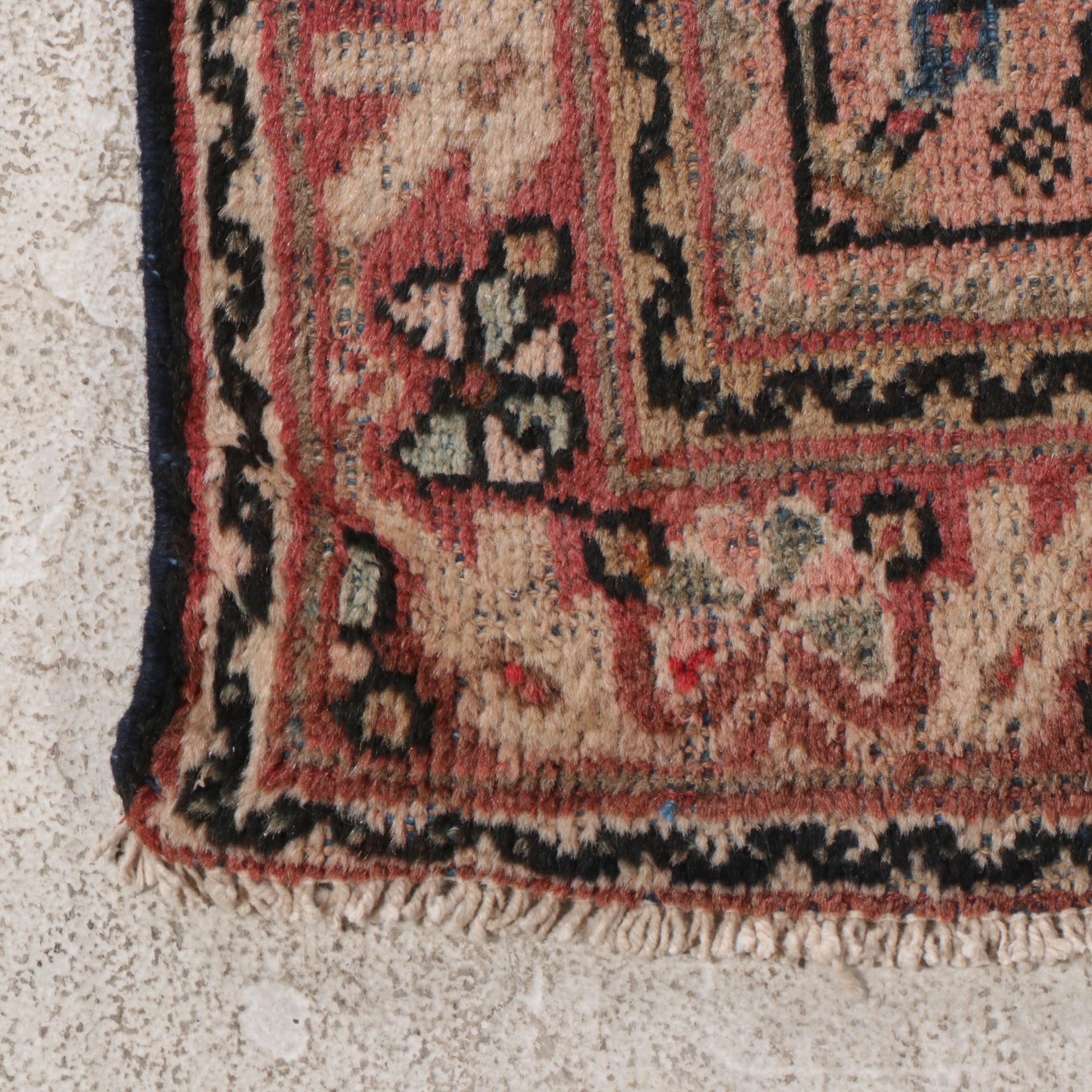 4'5 x 6'11 Hand-Knotted Persian Bakhtiari Area Rug