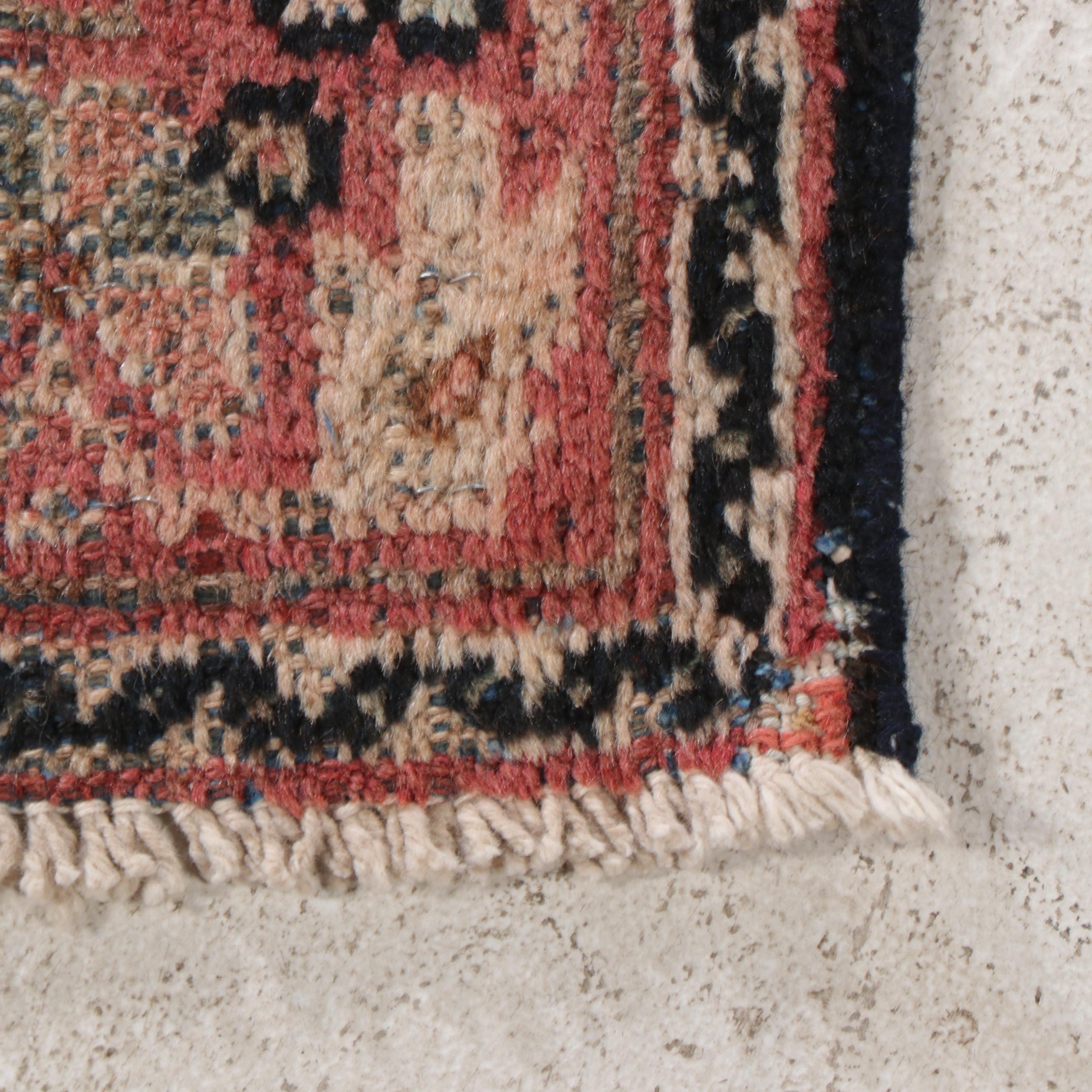 4'5 x 6'11 Hand-Knotted Persian Bakhtiari Area Rug