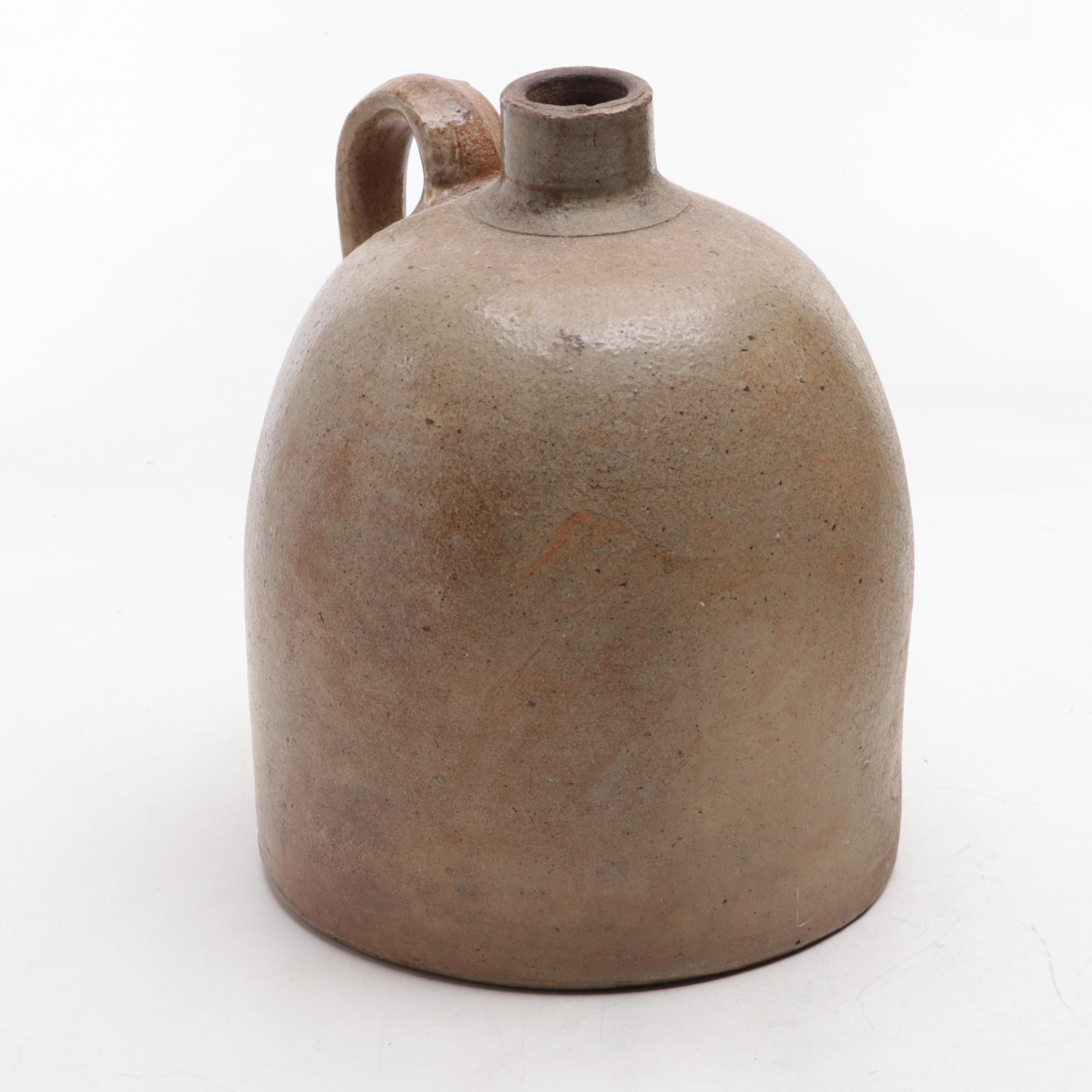 Stoneware Crocks and Jugs with Ceramic Bud Vase and Bowl