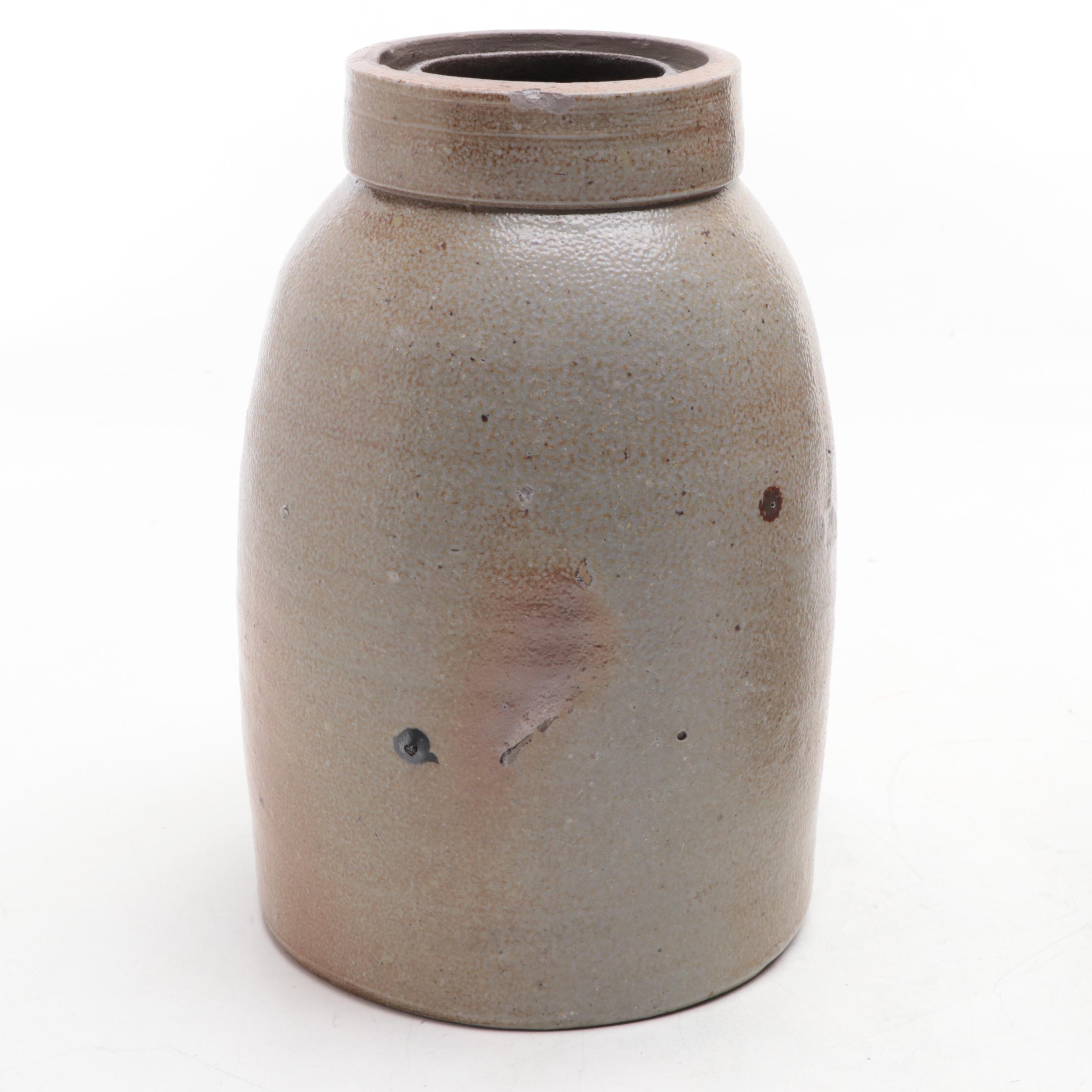 Stoneware Crocks and Jugs with Ceramic Bud Vase and Bowl