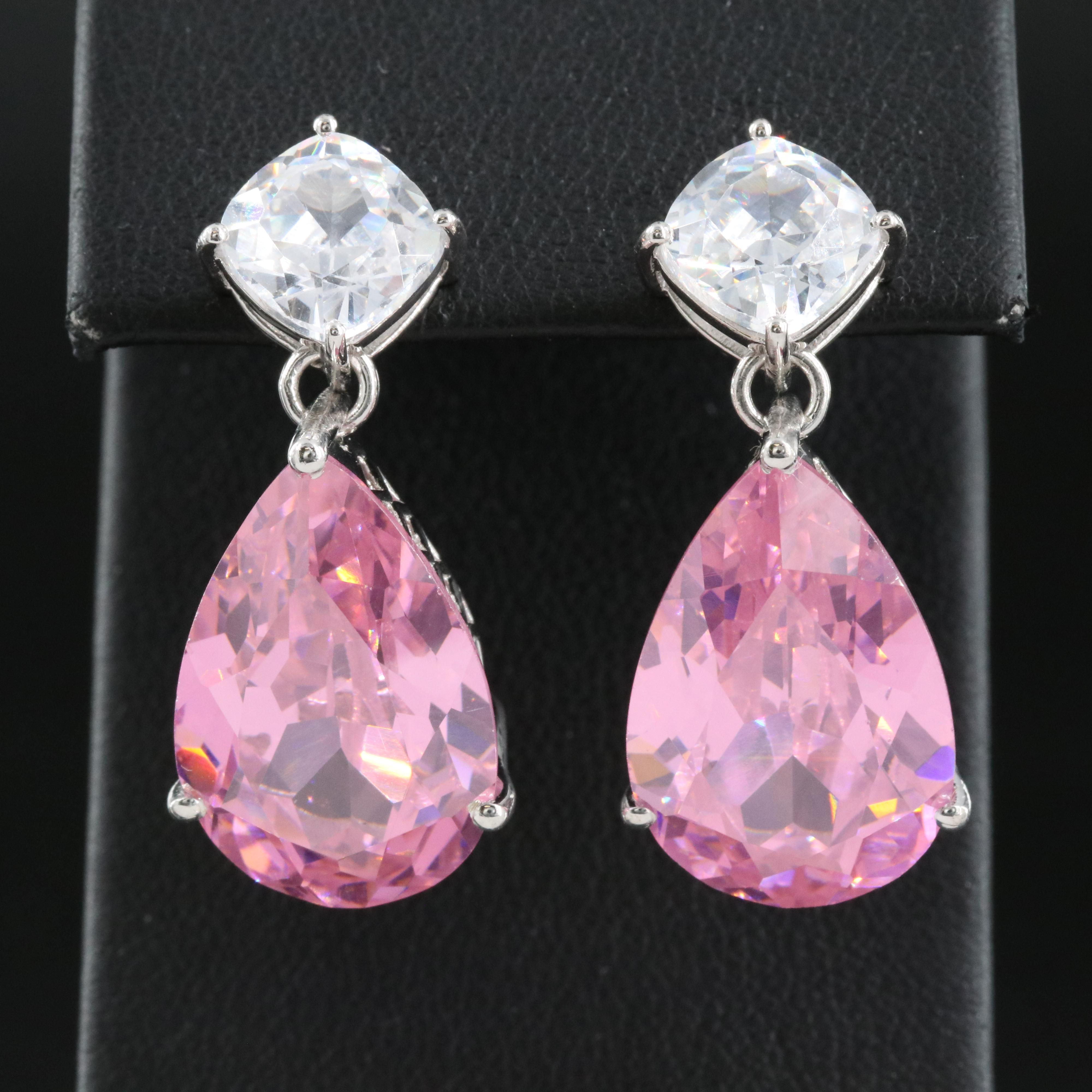 Sterling Cubic Zirconia Earrings