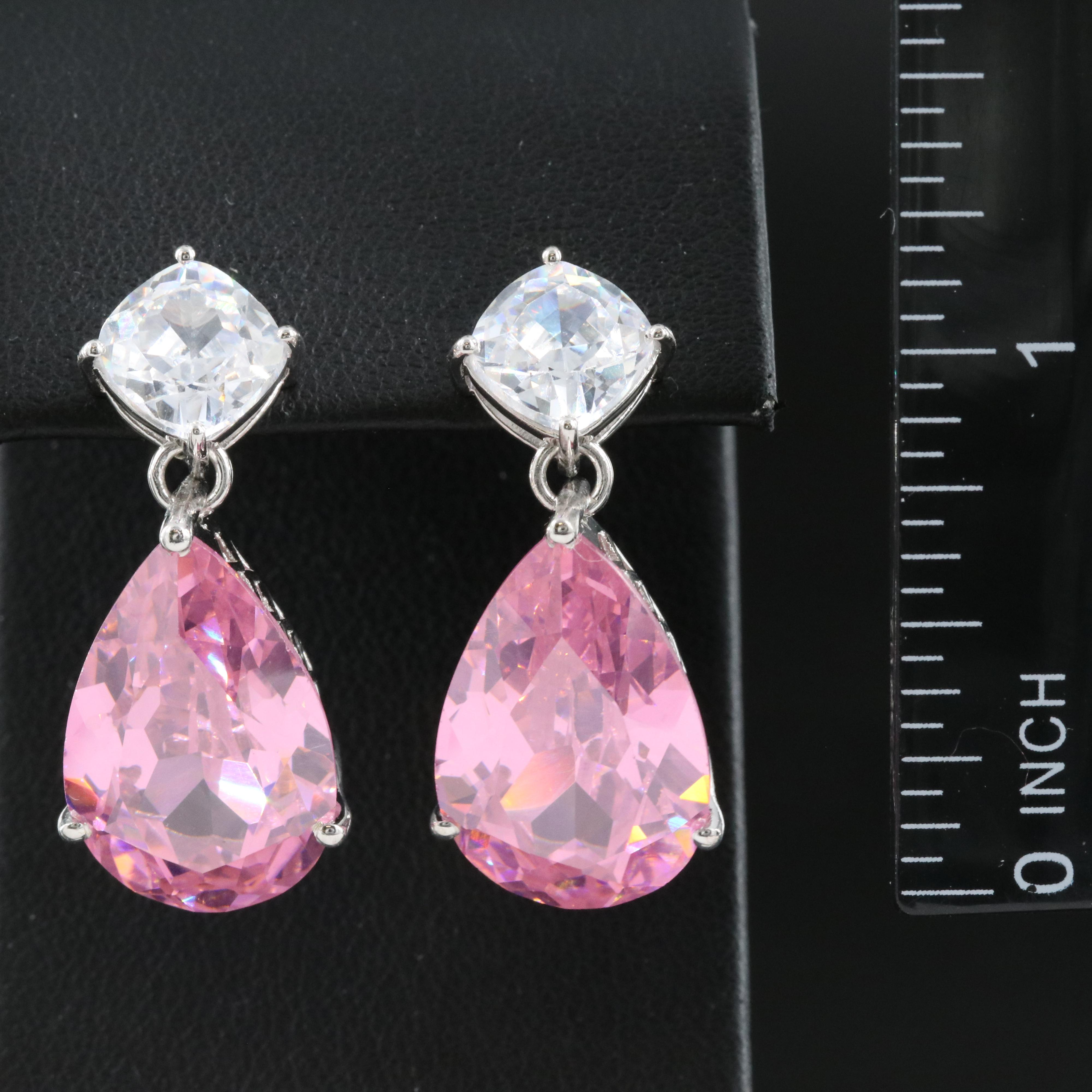 Sterling Cubic Zirconia Earrings