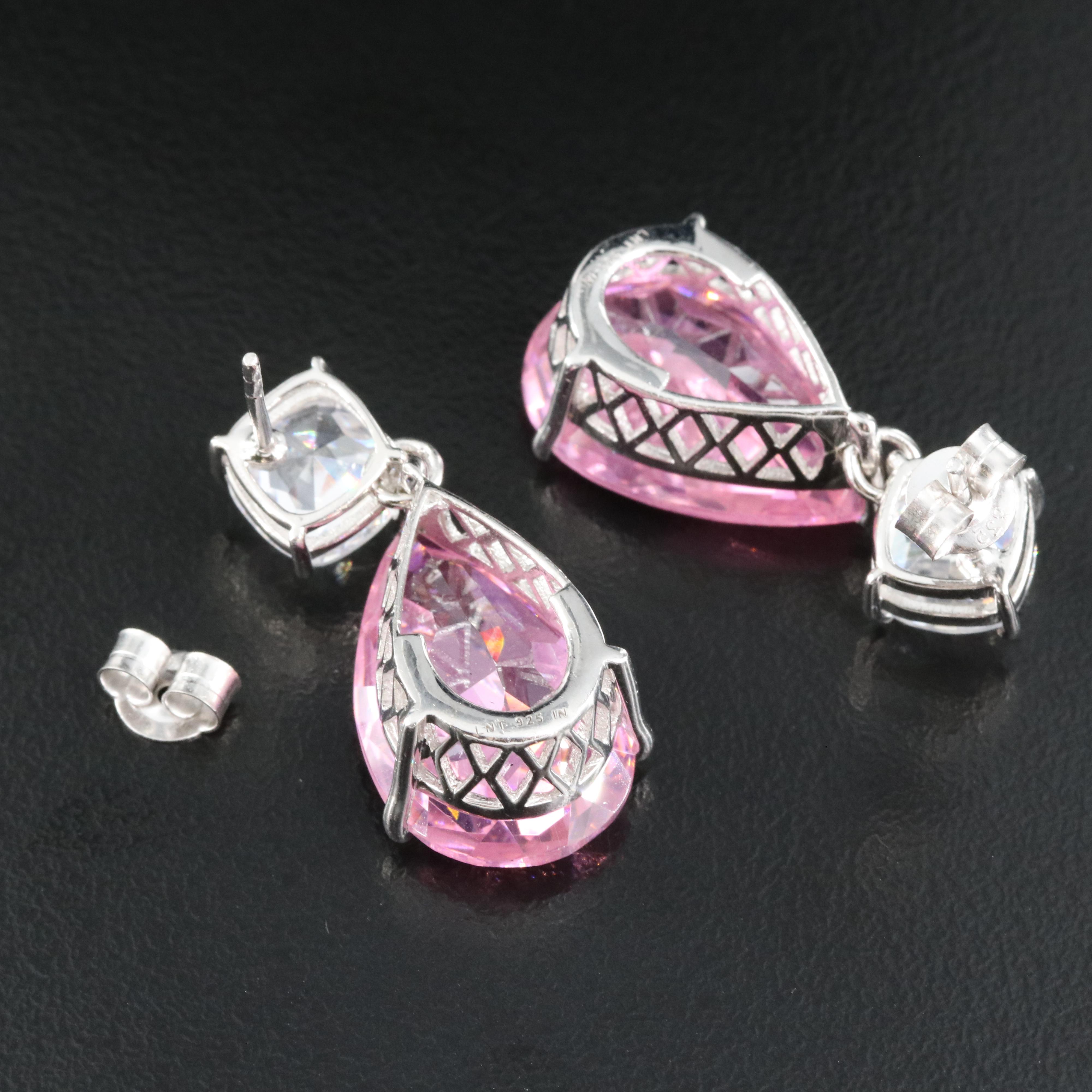 Sterling Cubic Zirconia Earrings