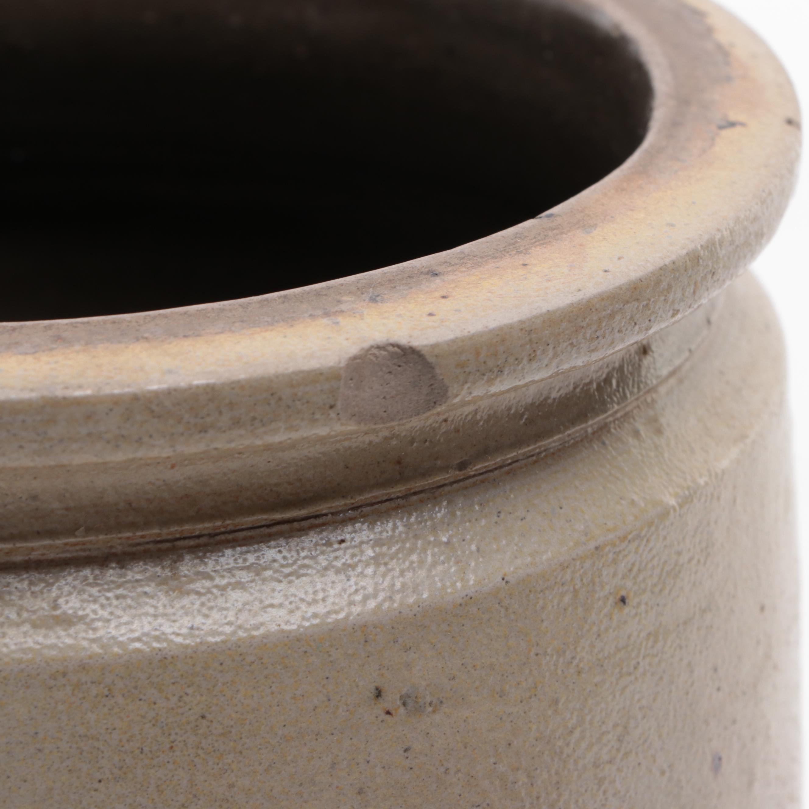 Stoneware Crocks and Jugs with Ceramic Bud Vase and Bowl