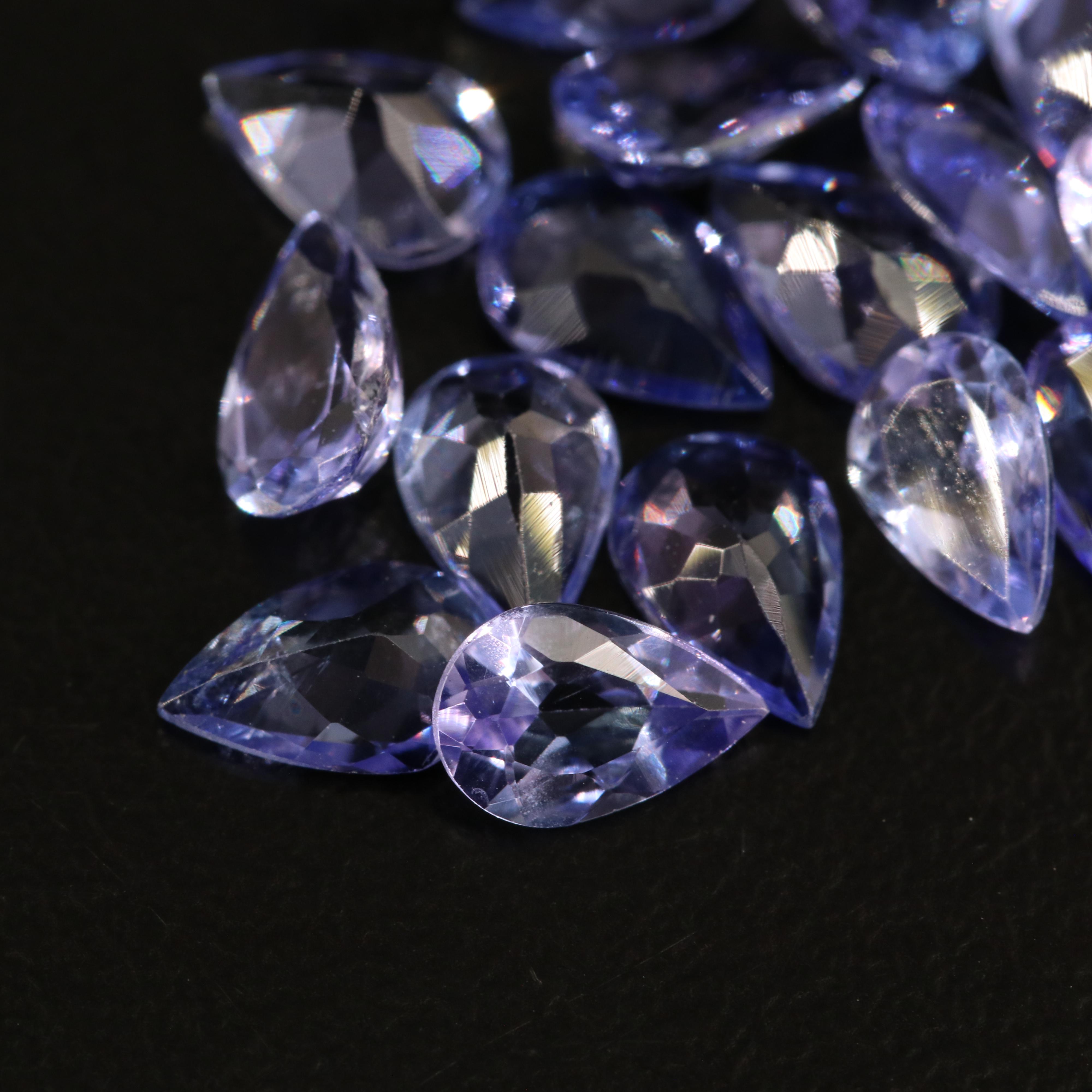 Loose 5.96 CTW Tanzanites