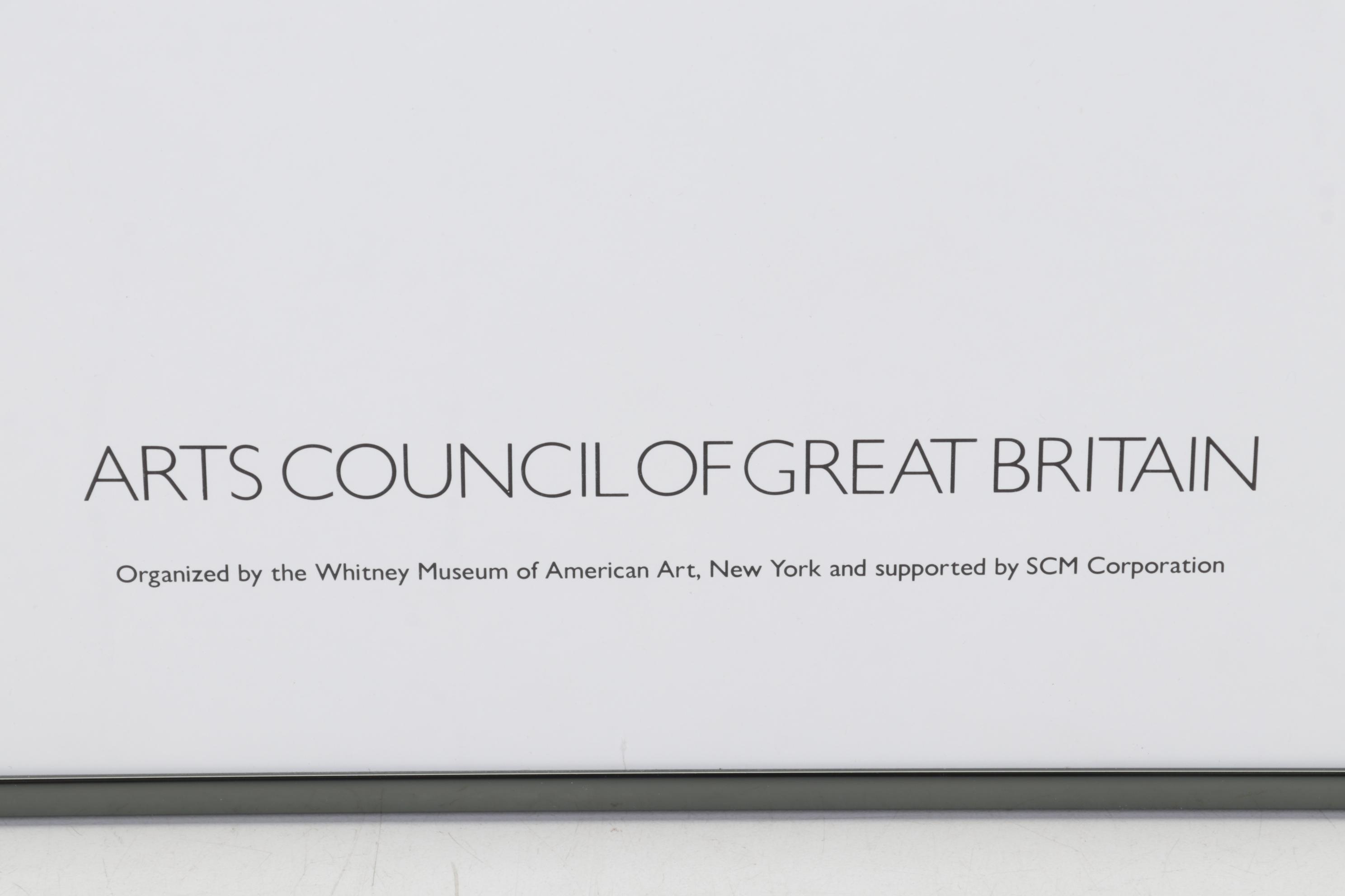 Offset Lithograph Afer Saul Steinberg "Dancing Couple," Circa 1980