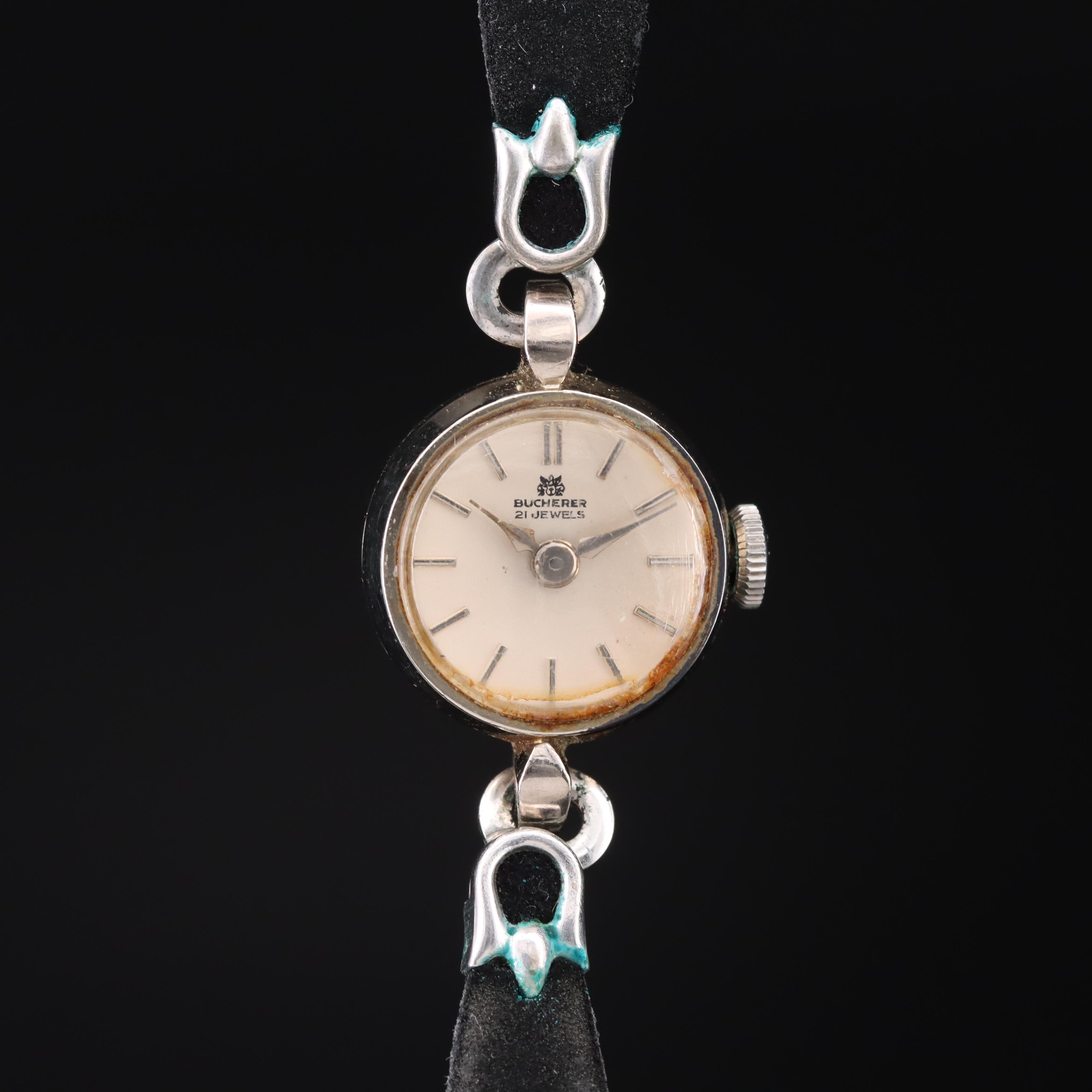 Vintage Bucherer 18K Mechanical Watch