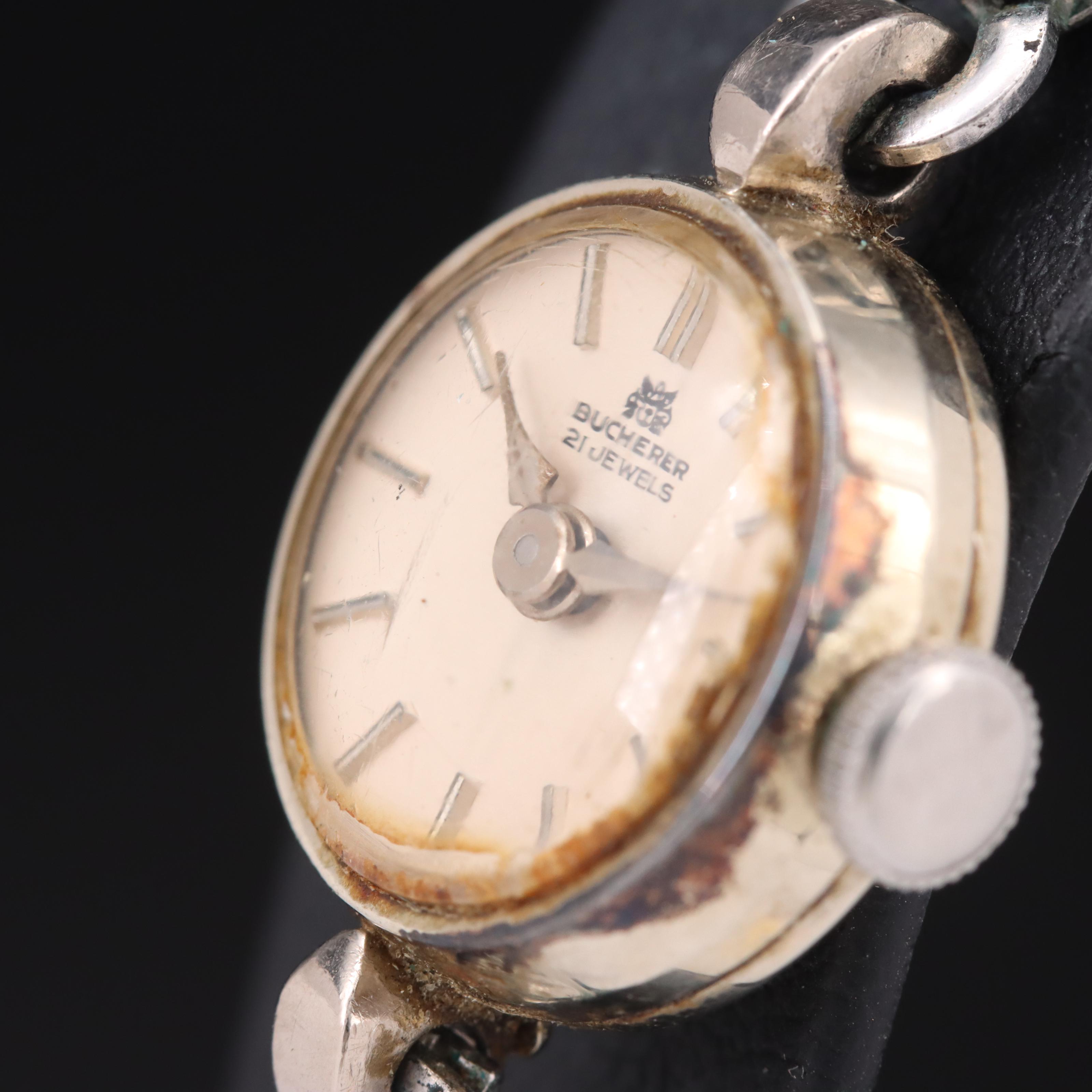 Vintage Bucherer 18K Mechanical Watch