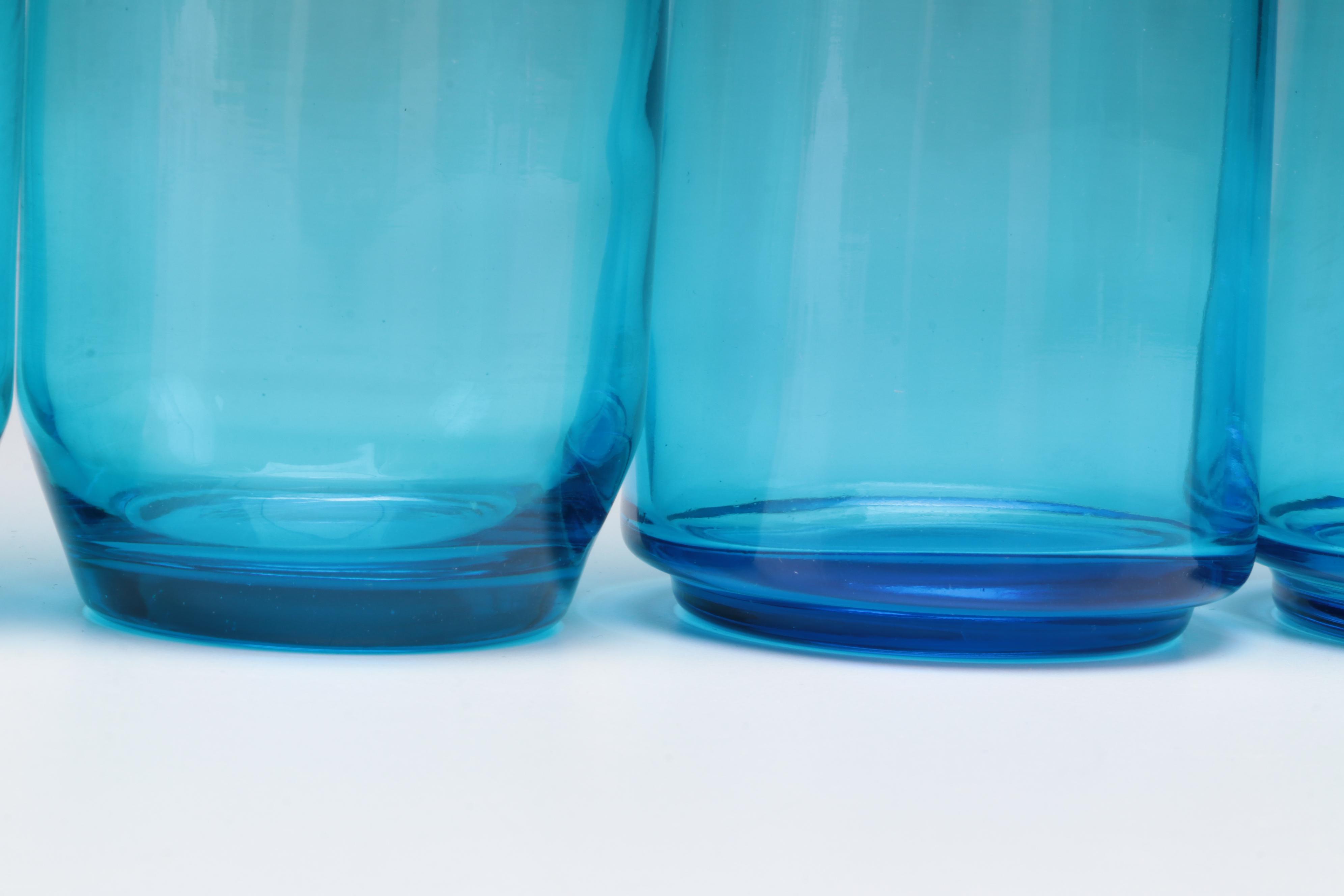 Blue Glass Tumblers