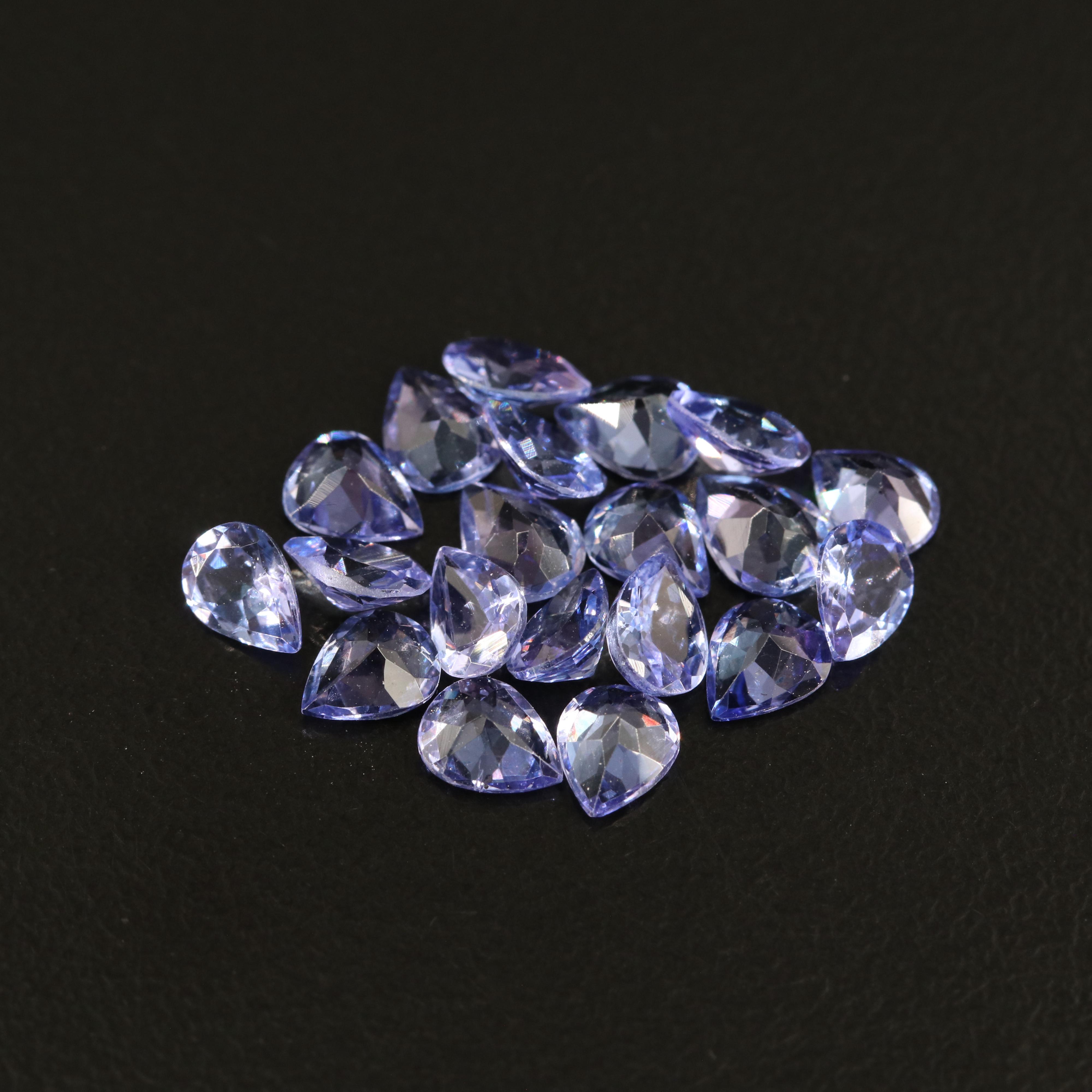 Loose 5.69 CTW Tanzanites