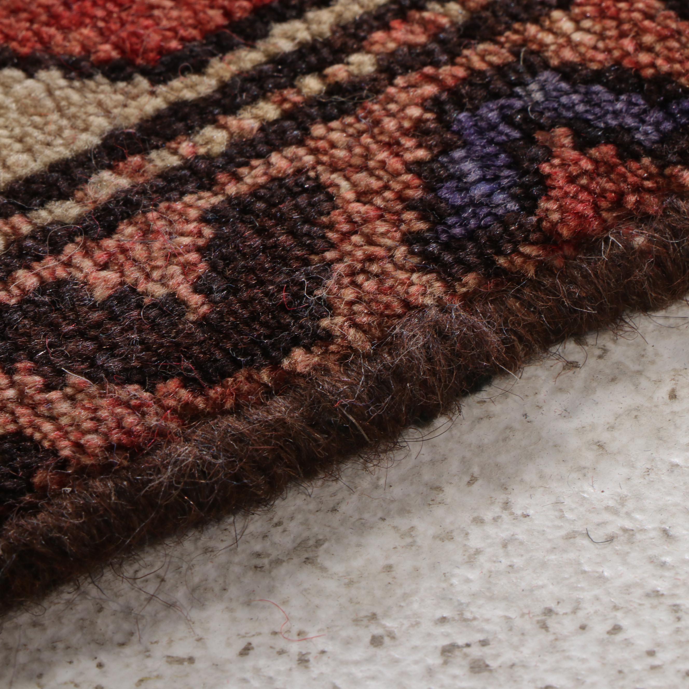 5'7 x 7'2 Hand-Knotted Persian Hamadan Area Rug