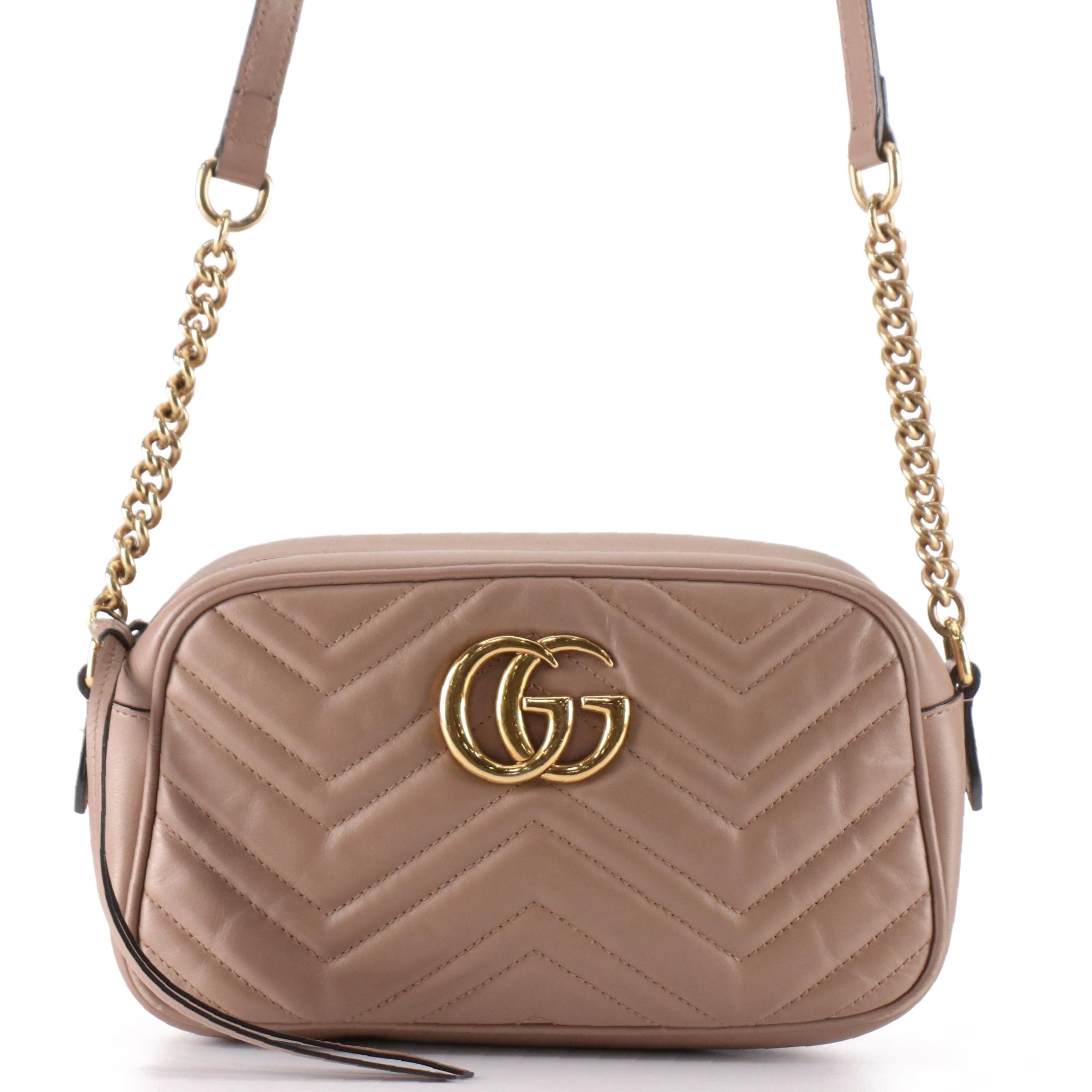 Gucci Marmont Matelassé Leather Shoulder Bag