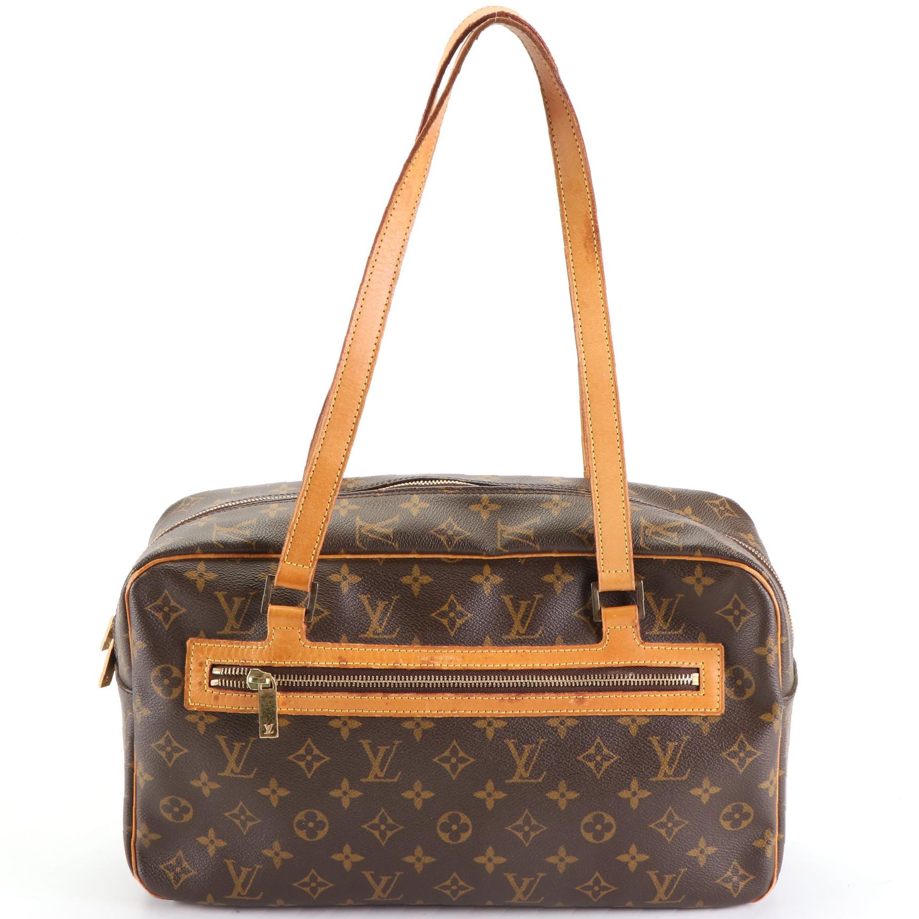 Louis Vuitton Cité GM Shoulder Bag in Monogram Canvas and Leather